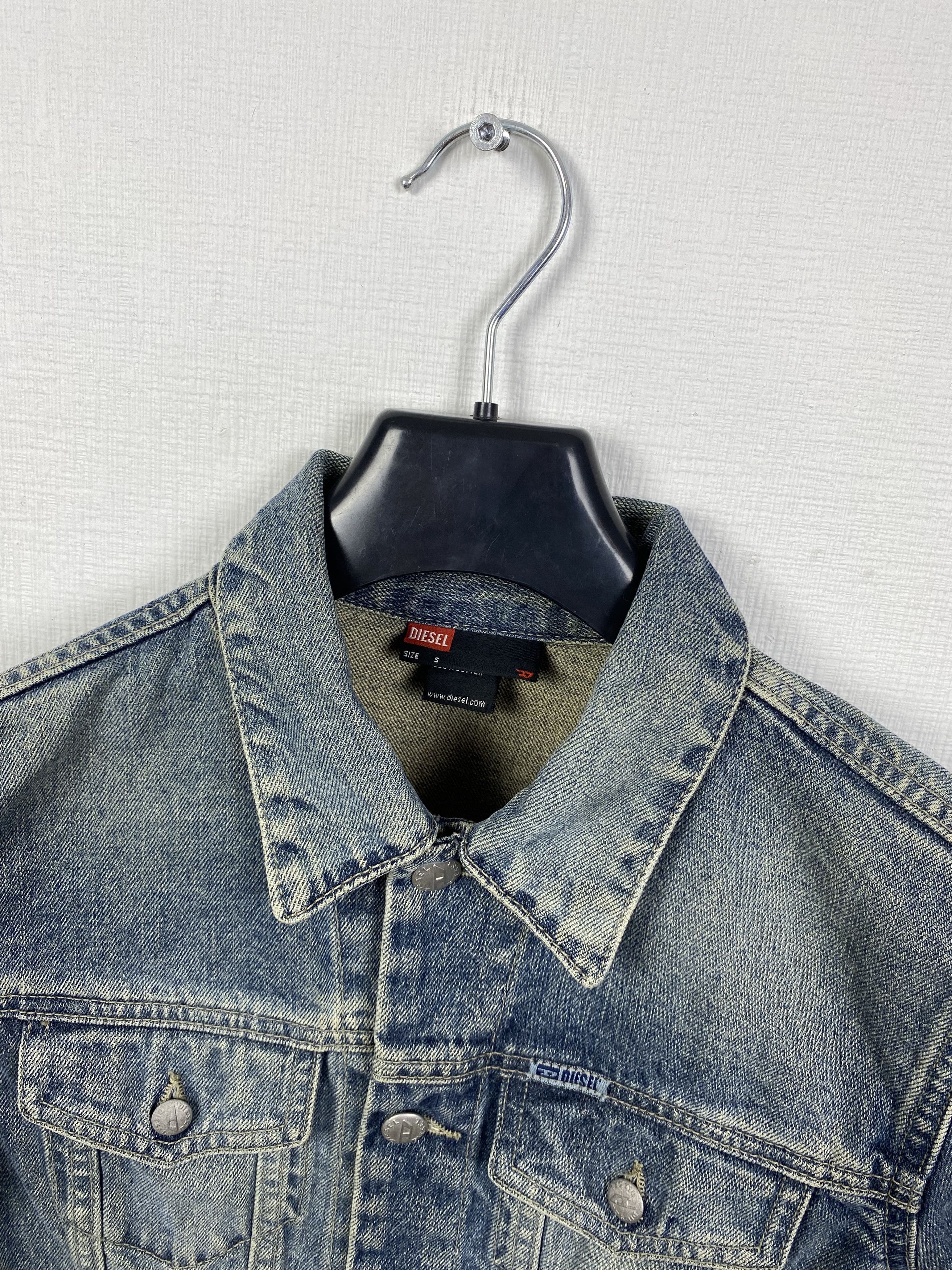 Diesel × Vintage Diesel y2k Vintage Denim Jacket Womens size S Size S / US 4 / IT 40 - 2 Thumbnail