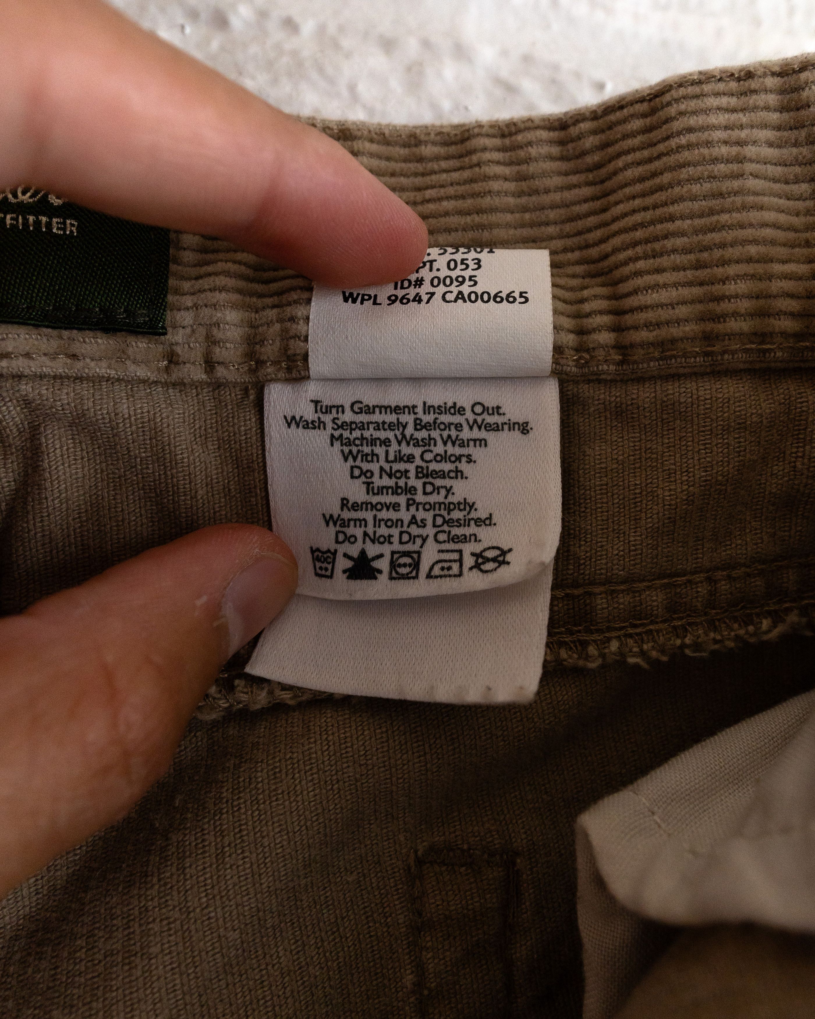 Vintage Vintage Eddie Bauer Corduroy Trouser Pant Tan Men's 40 Size US 40 / EU 56 - 4 Thumbnail