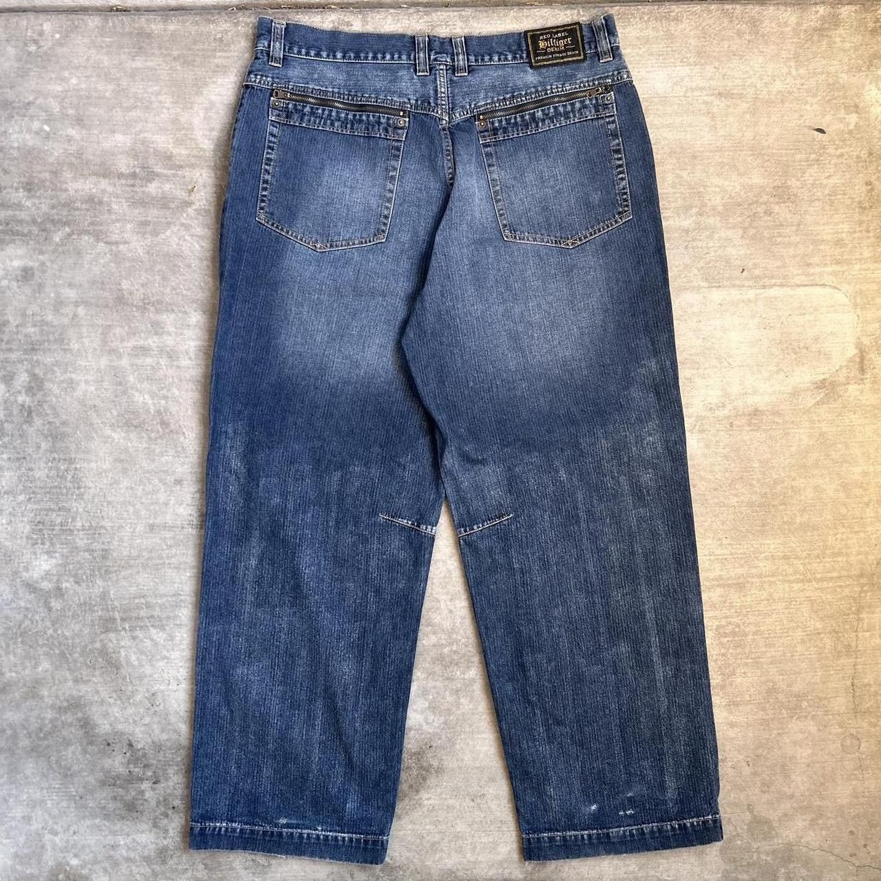 Tommy Hilfiger × Vintage 90s Tommy Hilfiger Red Label Baggy Jeans Men’s size 38X32. Size US 38 / EU 54 - 2 Thumbnail