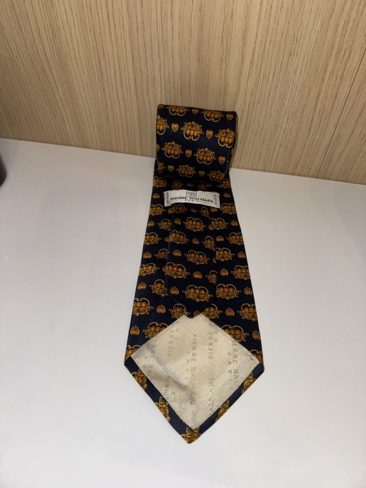 Balmain Balmain hand made silk tie Size ONE SIZE - 6 Thumbnail