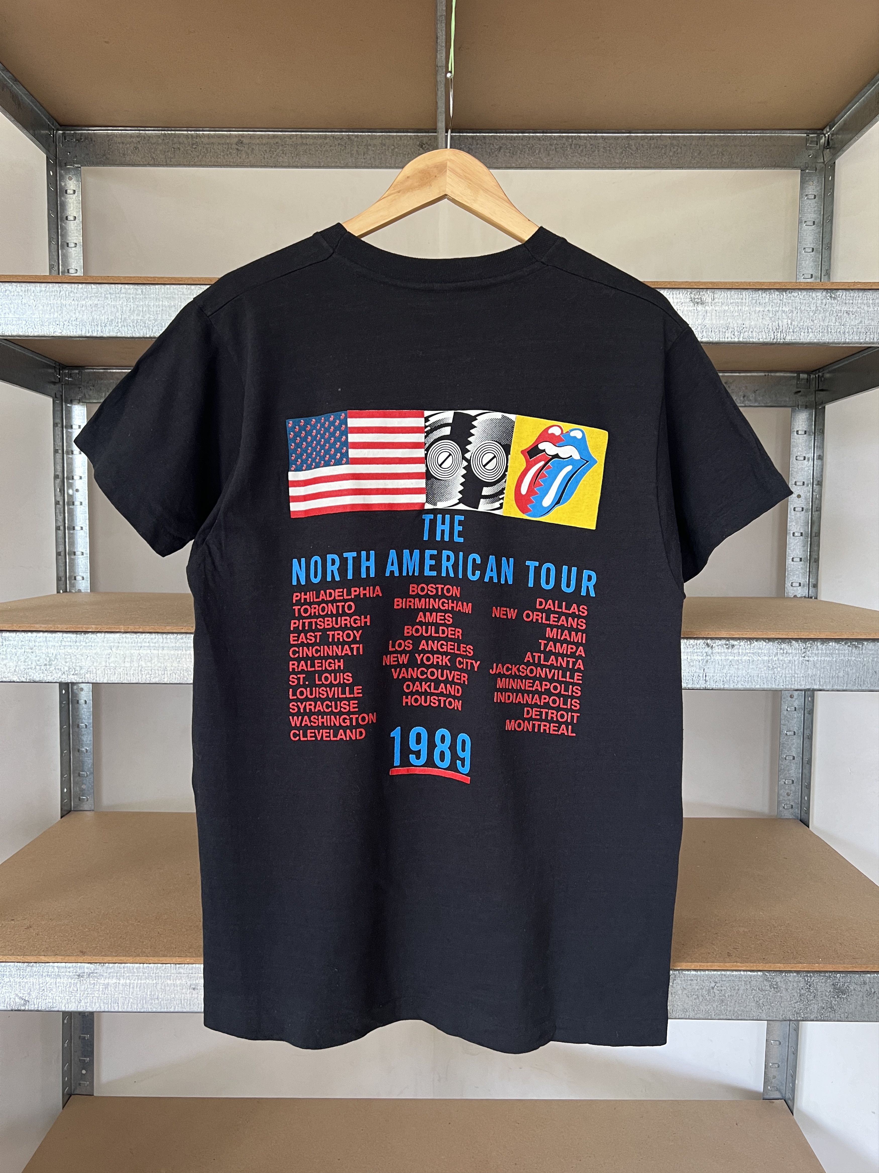 Band Tees The Rolling Stones 1989 Vintage Rock Band Tour tee Size US XL / EU 56 / 4 - 2 Thumbnail