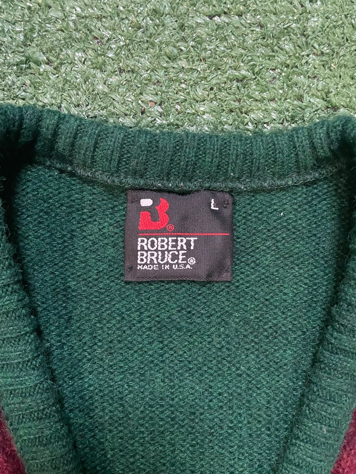 Robert Bruce Vintage 1970s Robert Bruce knit sweater Size US L / EU 52-54 / 3 - 3 Thumbnail