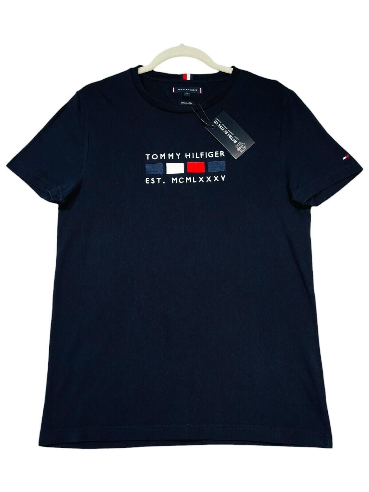 Tommy Hilfiger Tommy Hilfiger T-Shirt Men's UK Size M Blue Short Sleeve Size US M / EU 48-50 / 2 - 2 Thumbnail