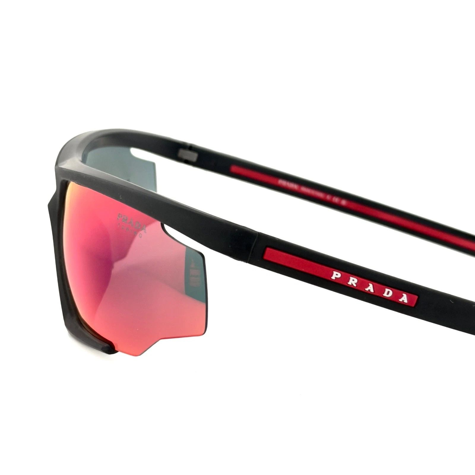 Prada PRADA PS07YS LINEA ROSSA ACTIVE 07Y Black Red TUNING Mirror Size ONE SIZE - 7 Thumbnail