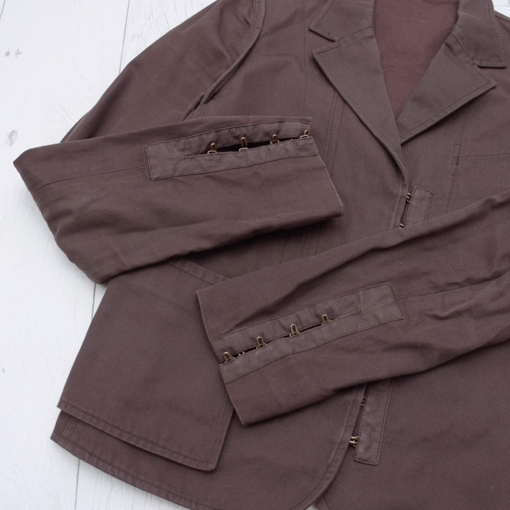 Gucci × Vintage Vintage Gucci Women’s Blazer Cotton Size 42 Luxury Italy Size S / US 4 / IT 40 - 8 Thumbnail