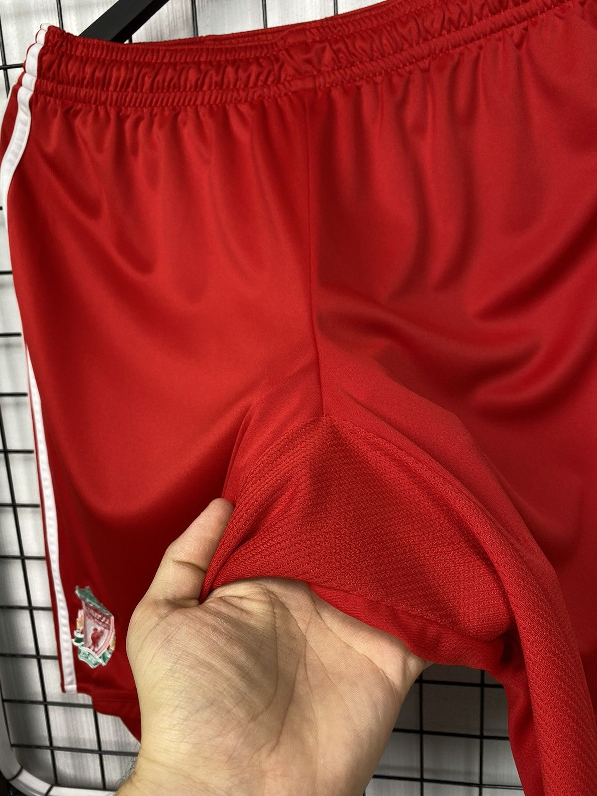Adidas Liverpool red shorts Adidas XL 2008 2009 Men home kit Size US 36 / EU 52 - 7 Thumbnail
