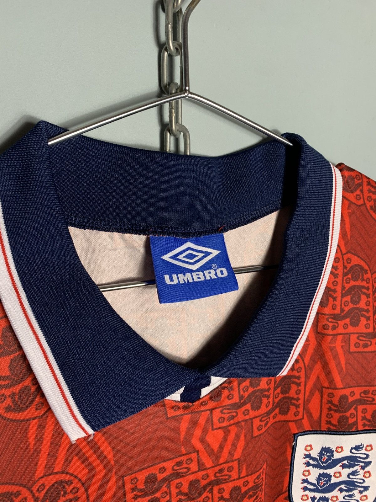 Vintage Umbro England David Beckham #7 Size US M / EU 48-50 / 2 - 3 Thumbnail