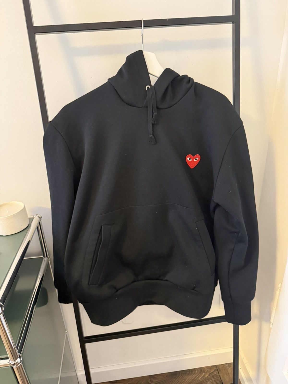 Comme des Garcons PLAY Comme des Garçons PLAY Black Heart Logo Hoodie Size US M / EU 48-50 / 2 - 2 Thumbnail