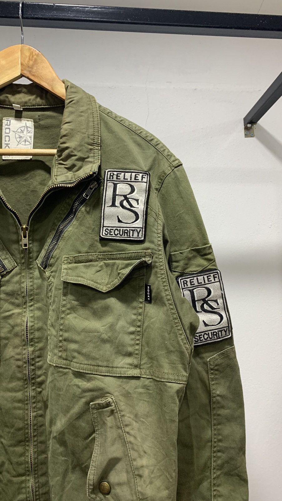 Japanese Brand 💥FINAL DROP💥 Faded Rocky Military Gear Punk 80s Size US L / EU 52-54 / 3 - 4 Thumbnail