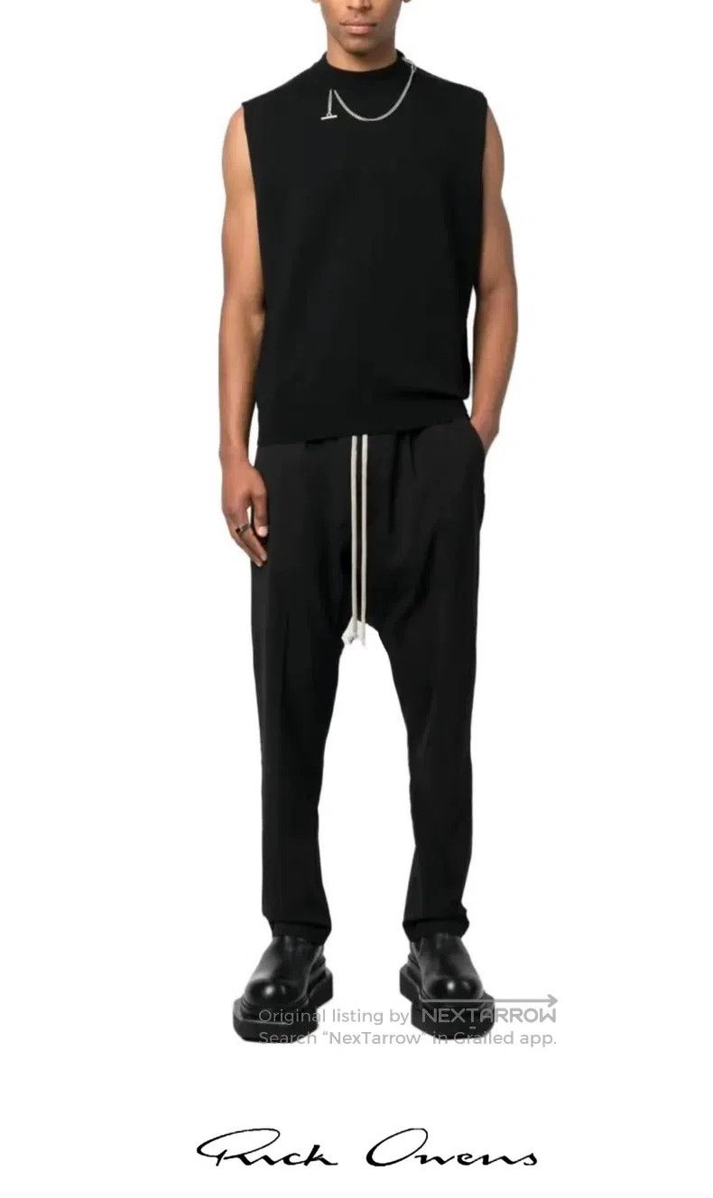 Rick Owens Rick Owens 23SS Spring/Summer Designer Drawstring Slacks p Size US 36 / EU 52 - 9 Thumbnail