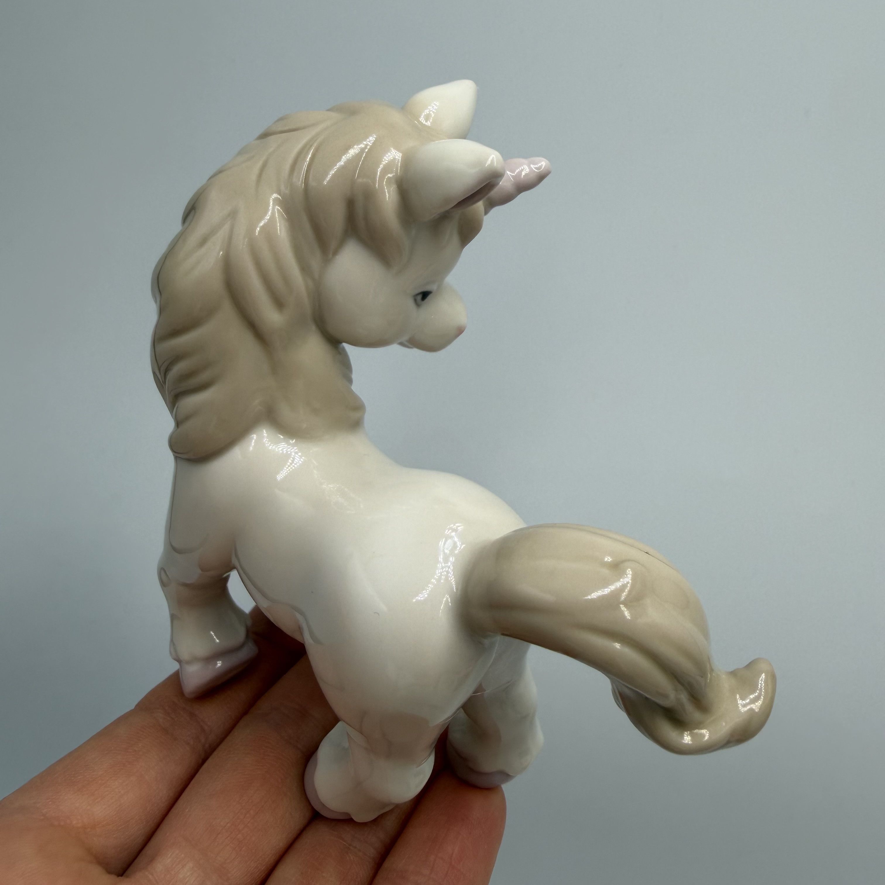 Vintage Vintage Pavone Porcelain Unicorn Figurine Italian Fantasy Size ONE SIZE - 5 Thumbnail