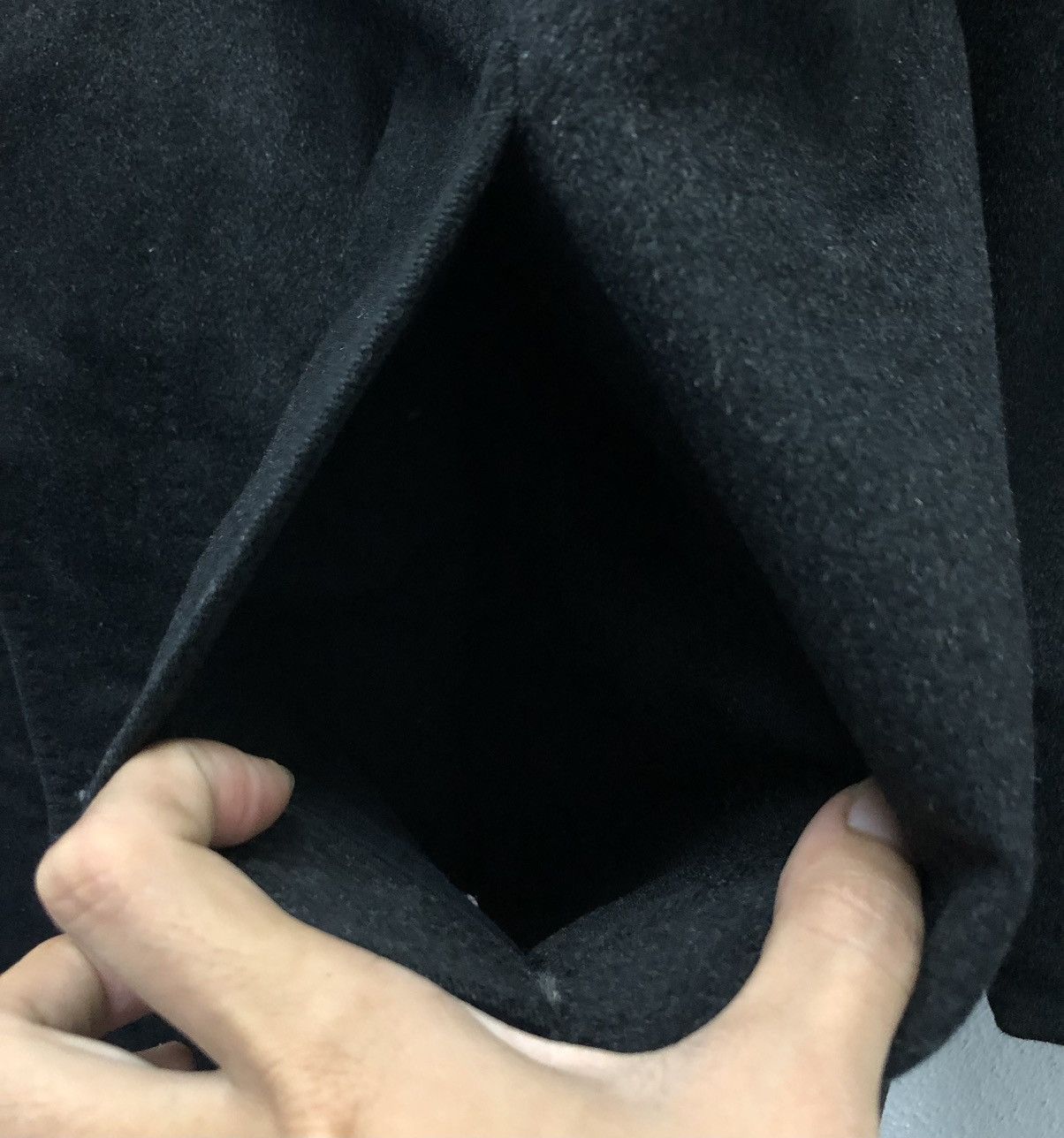 Yohji Yamamoto Yohji Yamamoto × D'Urban A.A.R Black Wool Overcoat (Size L) Size L / US 10 / IT 46 - 6 Thumbnail