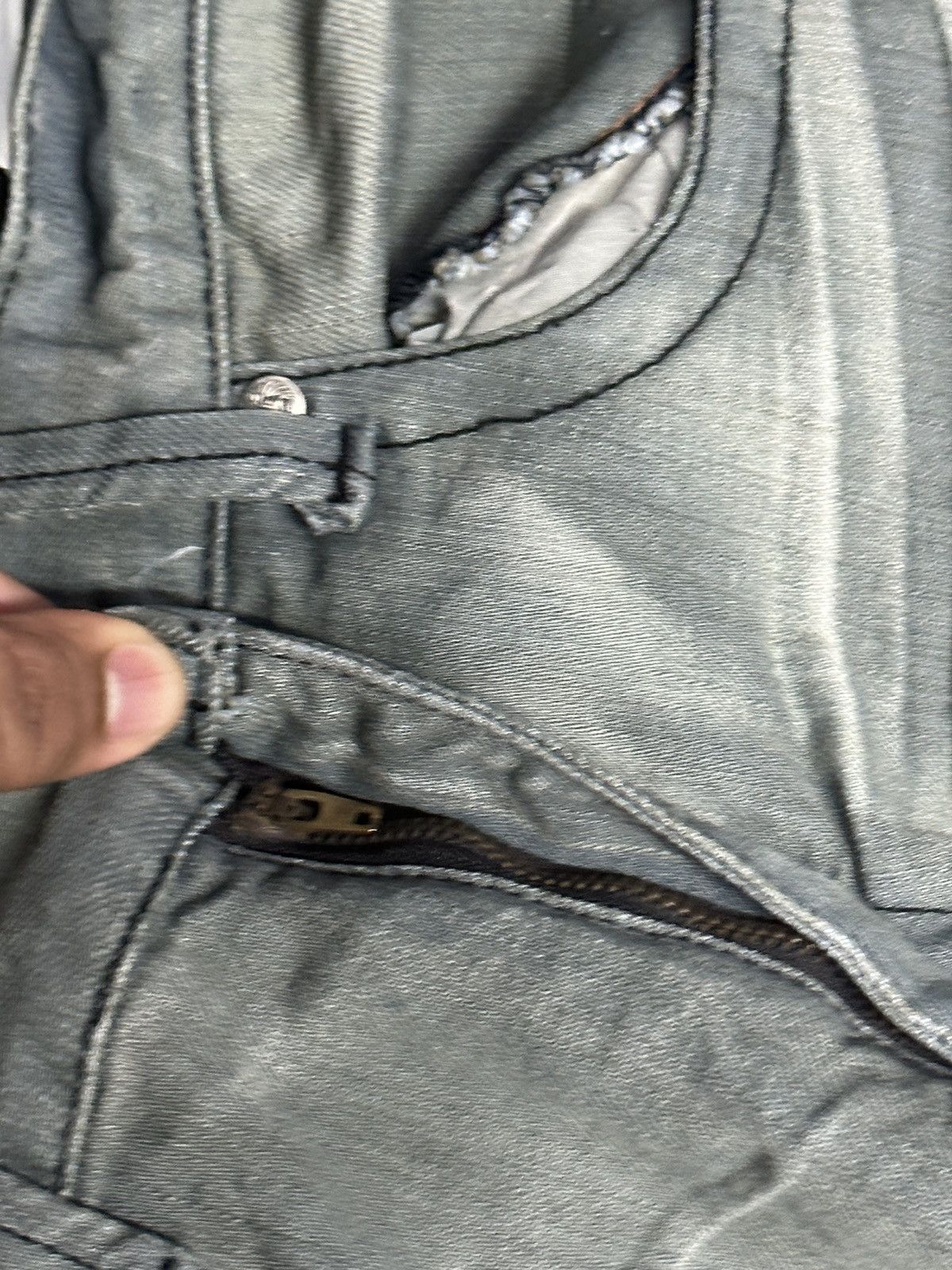 Affliction × FUSAI Rare🔥 Vintage FUSAI Denim Affliction Style Size US 32 / EU 48 - 7 Thumbnail