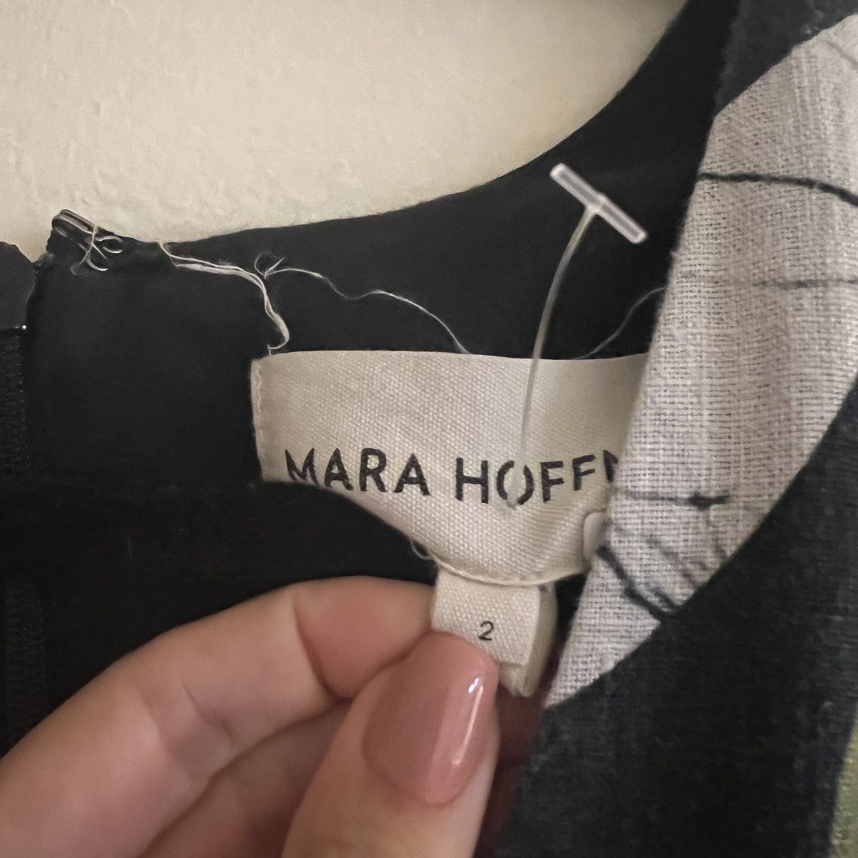 Mara Hoffman Mara Hoffman Irina Dress deep V-neck size 2 CL Size XS / US 0-2 / IT 36-38 - 3 Thumbnail