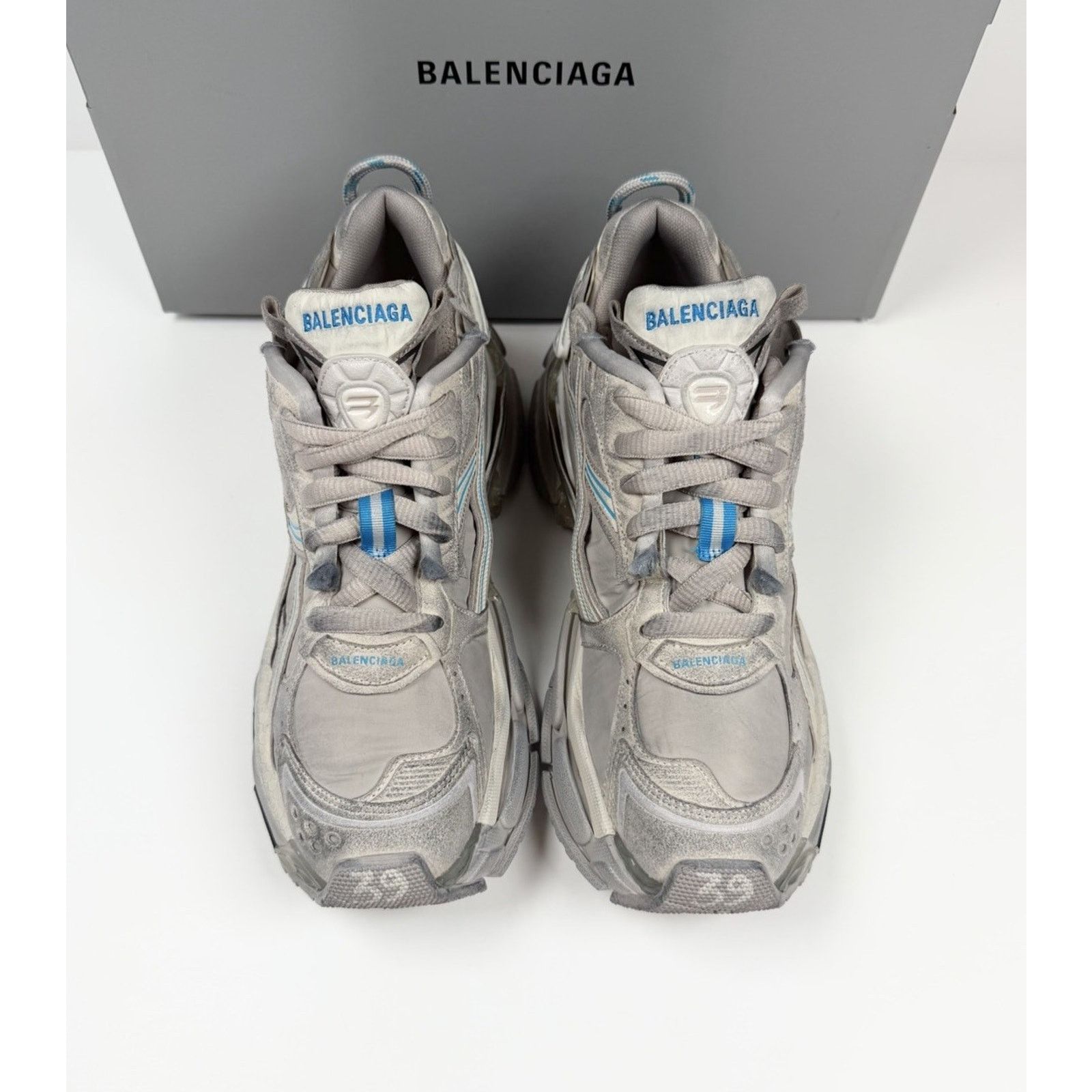 Balenciaga Size 39EU/9W - Balenciaga Runner Nylon Taupe NEW! Size US 9 / IT 39 - 3 Thumbnail
