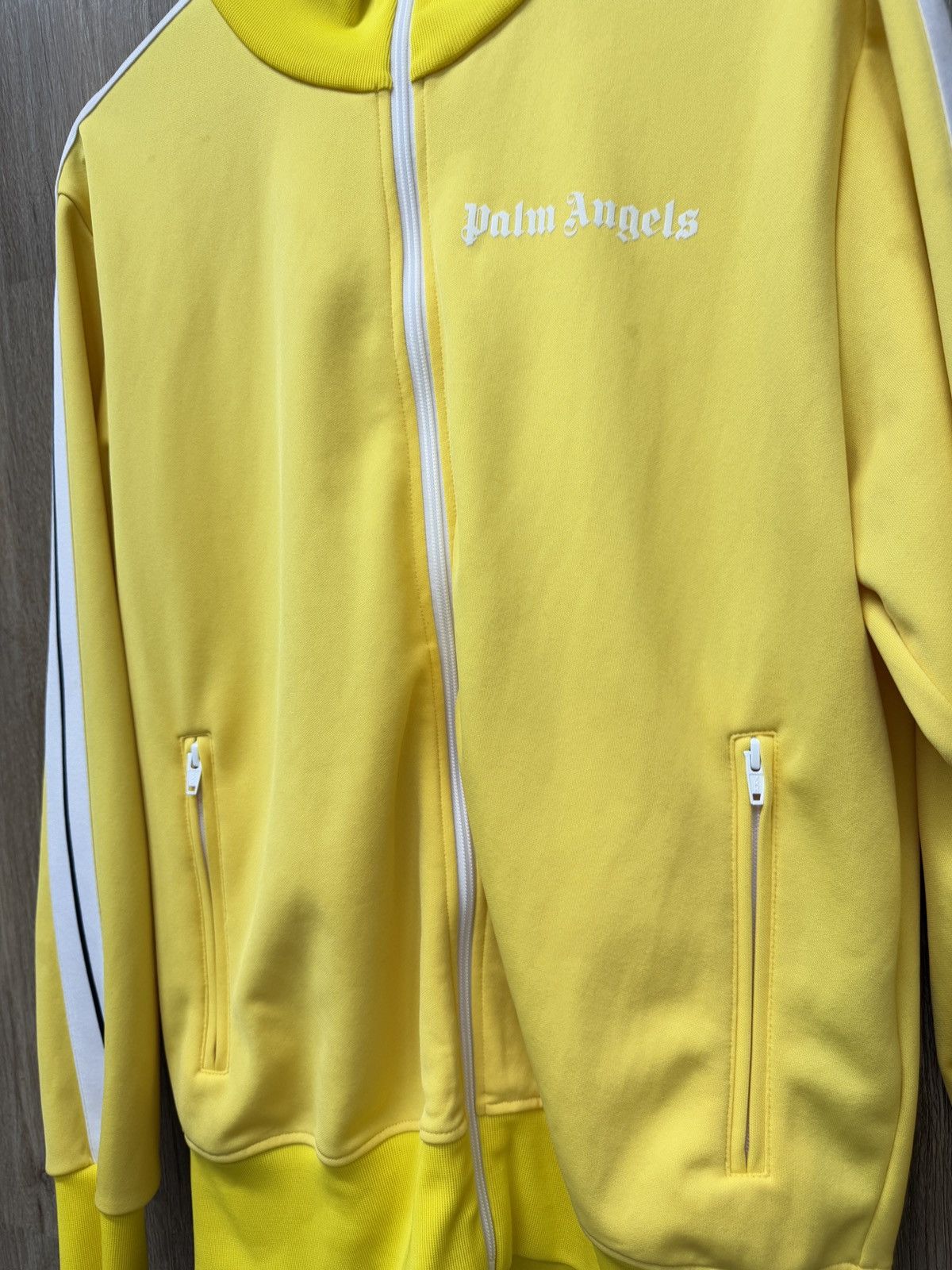 Palm Angels Palm Angels yellow track Jacket Size US L / EU 52-54 / 3 - 4 Thumbnail