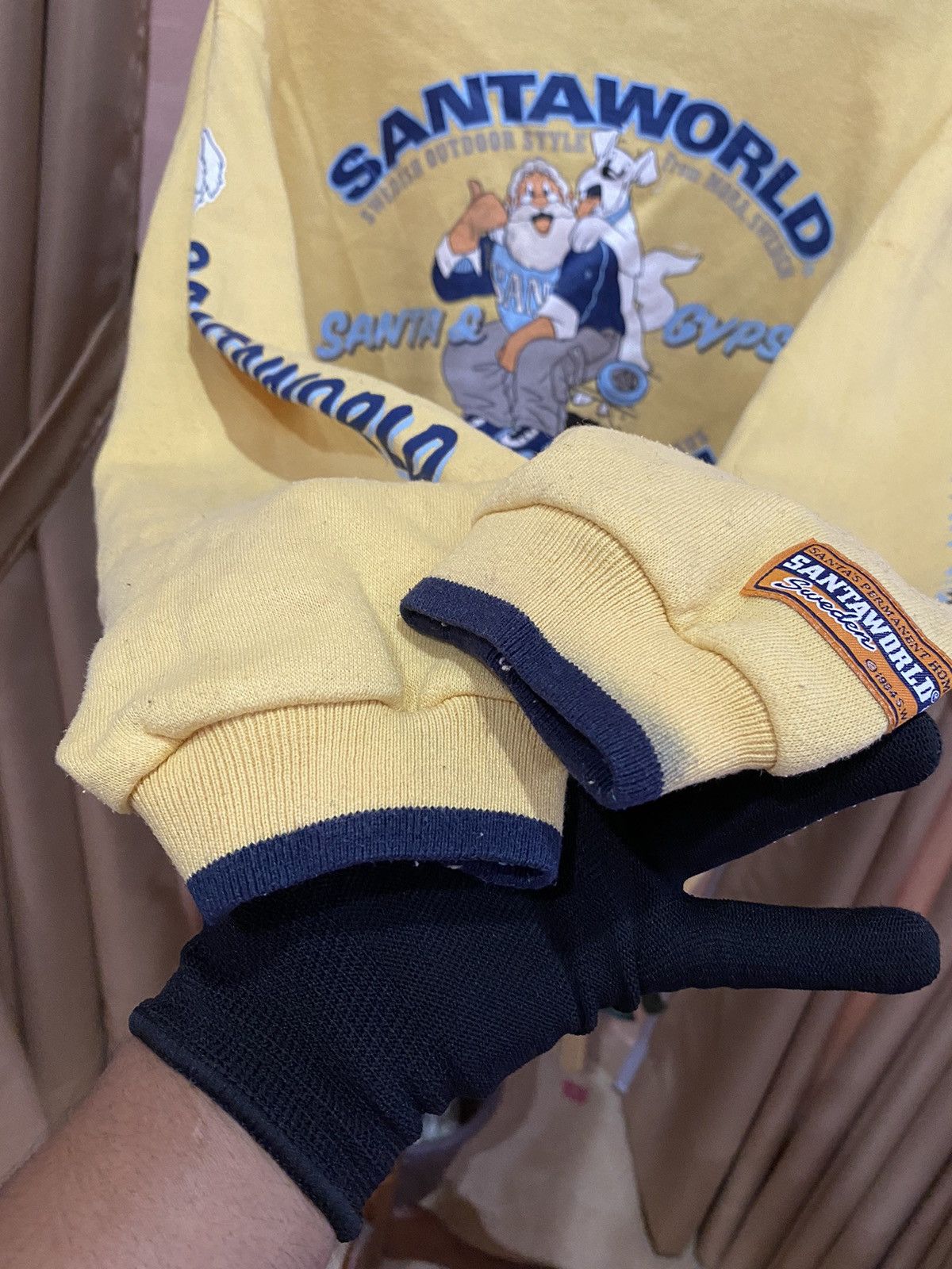 Vintage Vintage SANTAWORLD Sweatshirt - Swedish Outdoor Style Size US XL / EU 56 / 4 - 5 Thumbnail