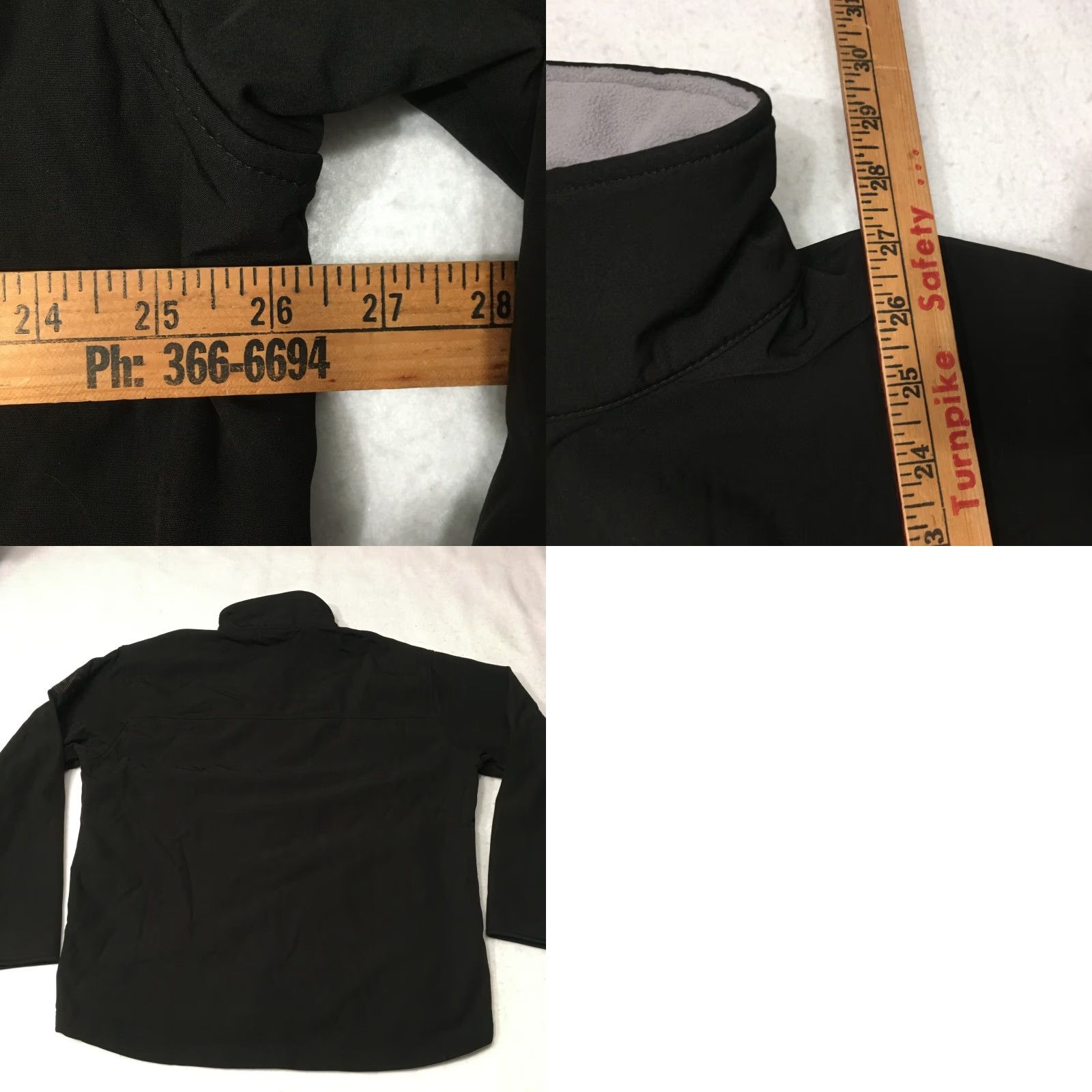 Port Authority Port Authority Mens Long Sleeve Water Resistant Soft Shell Jacket J790 2XL Black Size US XXL / EU 58 / 5 - 8 Thumbnail
