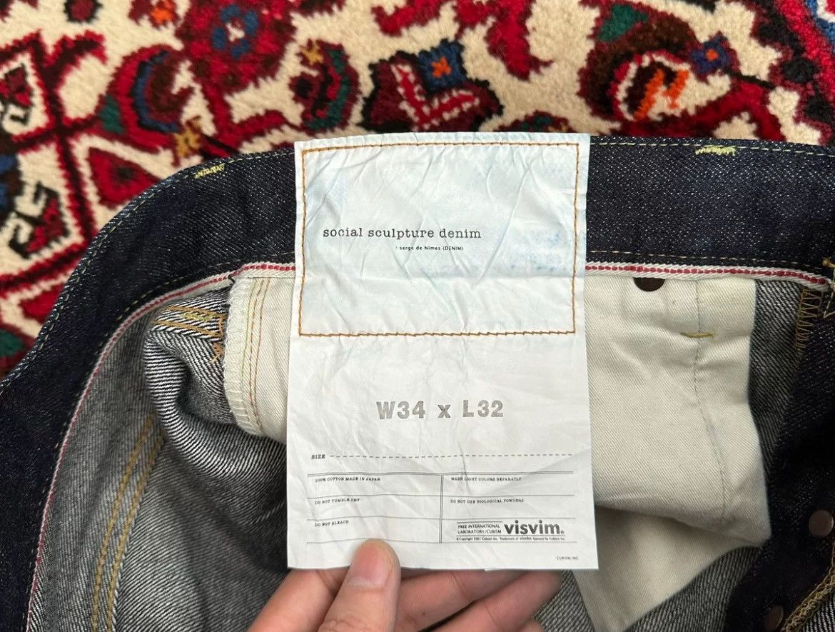 Visvim Visvim 18aw 01.2rw Original Beef Jeans Size US 34 / EU 50 - 7 Thumbnail