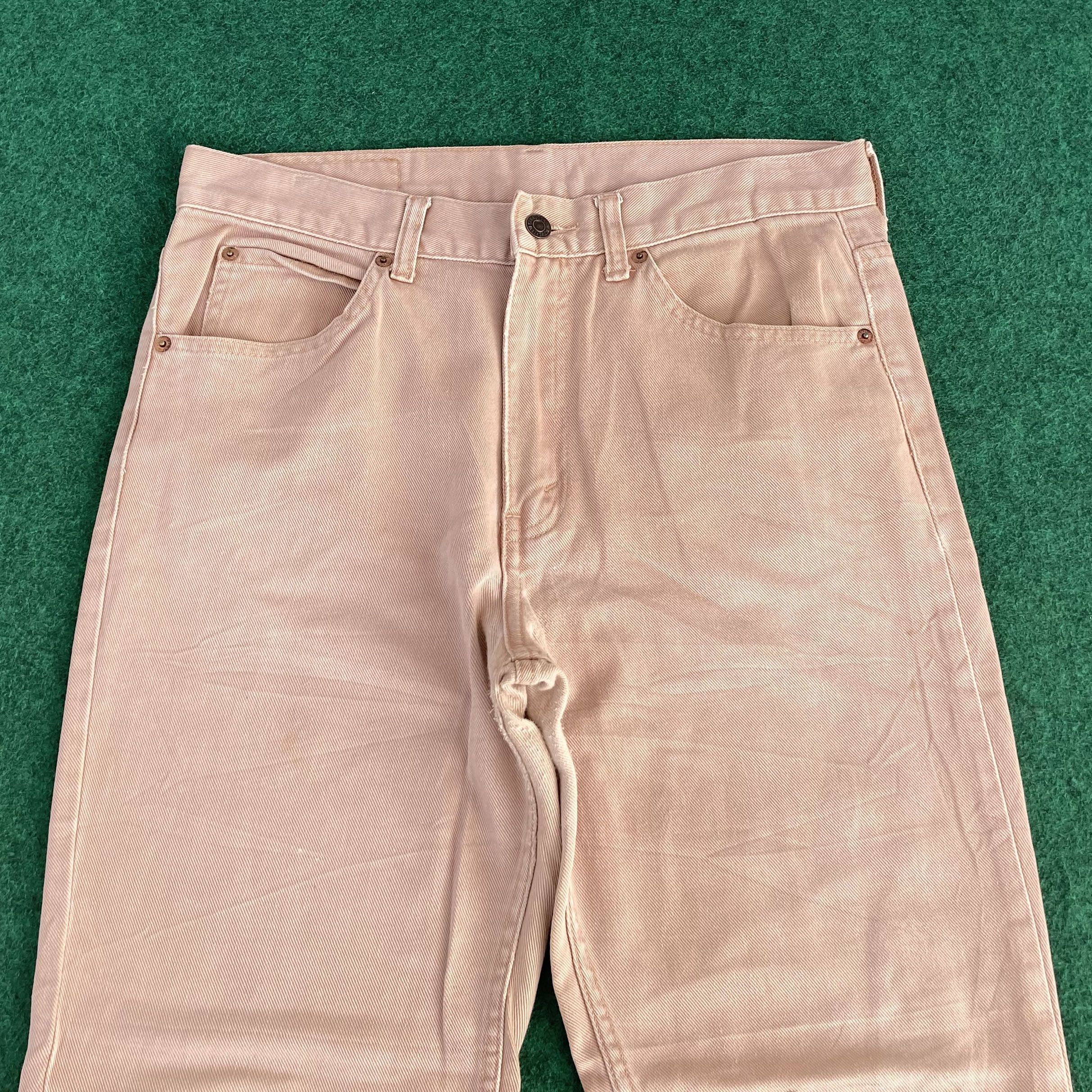 Levi's × Vintage Vtg Levis 517 Faded Denim Flare Dirty Bootcut Jeans Size US 32 / EU 48 - 3 Thumbnail
