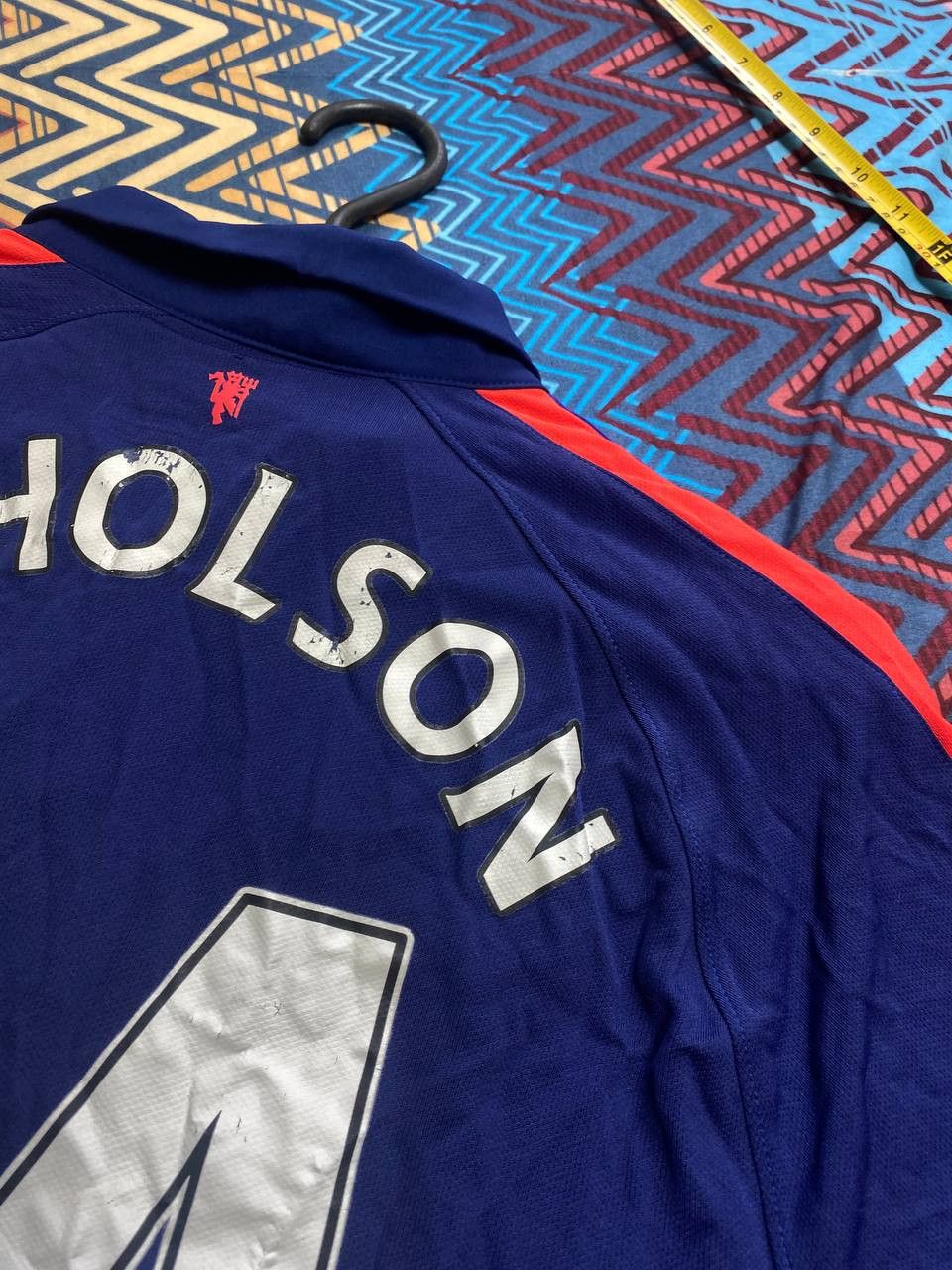 Nike × Vintage Vintage Nike Manchester United Away Kit Jersey Size US L / EU 52-54 / 3 - 15 Thumbnail