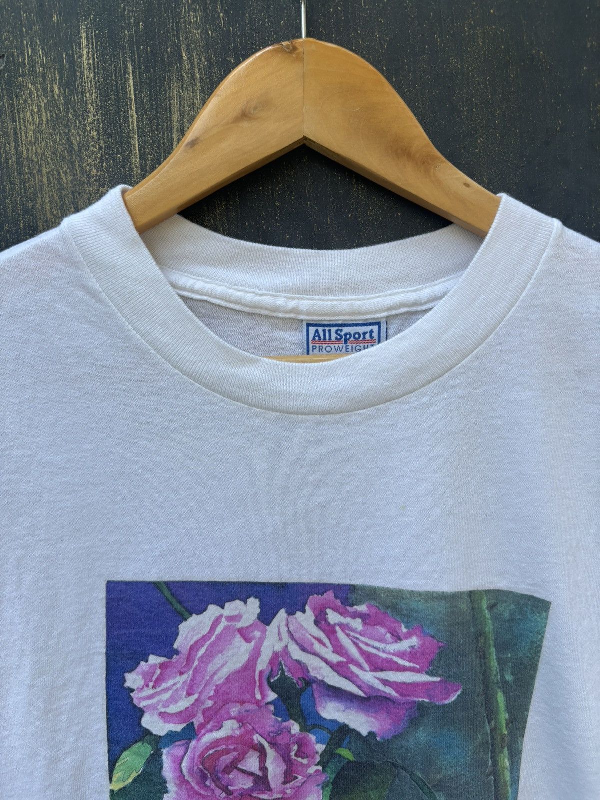 Vintage RARE! Vintage 90’s Art Flower Tee Size US M / EU 48-50 / 2 - 5 Thumbnail