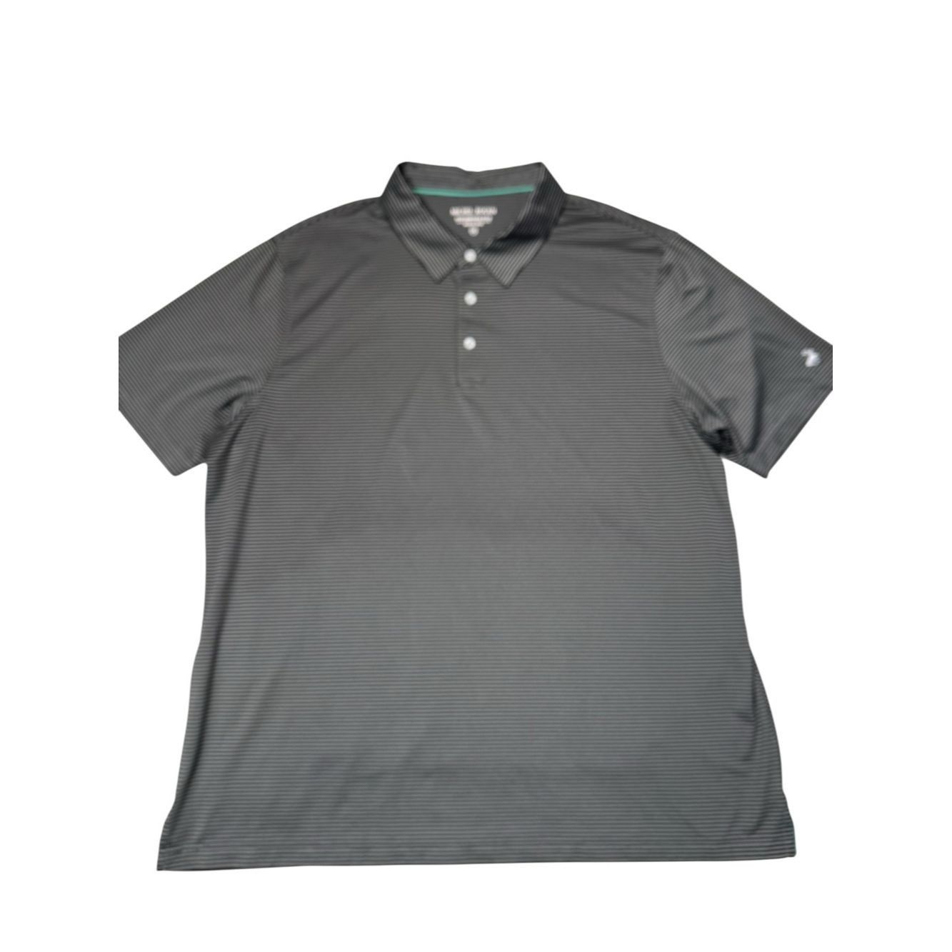 Other Michel Rouen Gray Stripe Short Sleeve Polo Shirt Size XXL Size US XXL / EU 58 / 5 - 2 Thumbnail