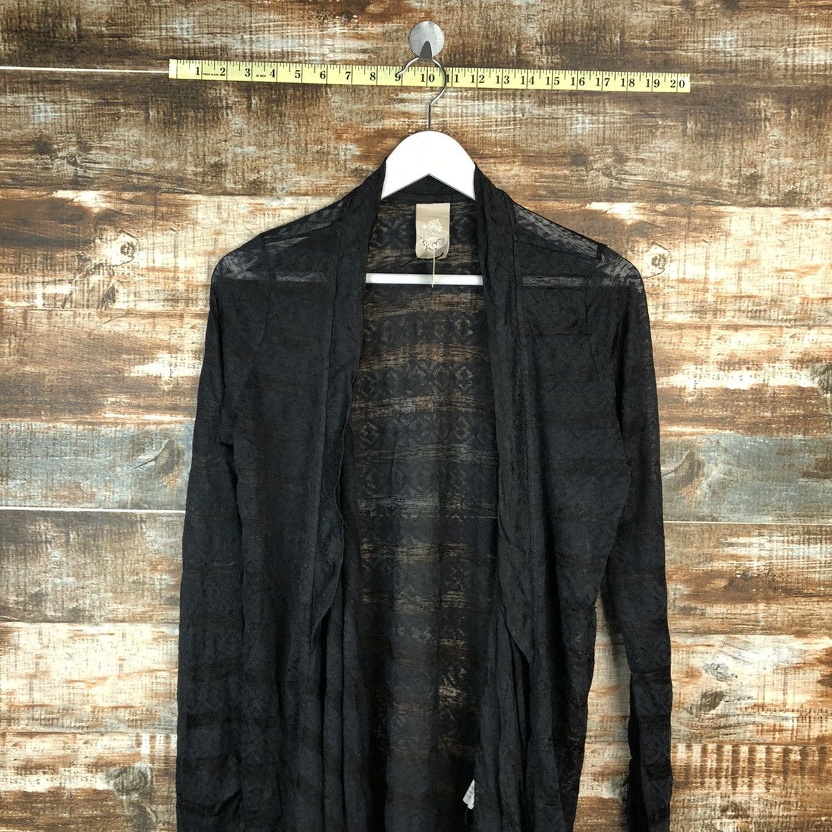 Homespun Knitwear × Japanese Brand Rozen Kavalier Black Knitwear #A1630 Size M / US 6-8 / IT 42-44 - 2 Thumbnail