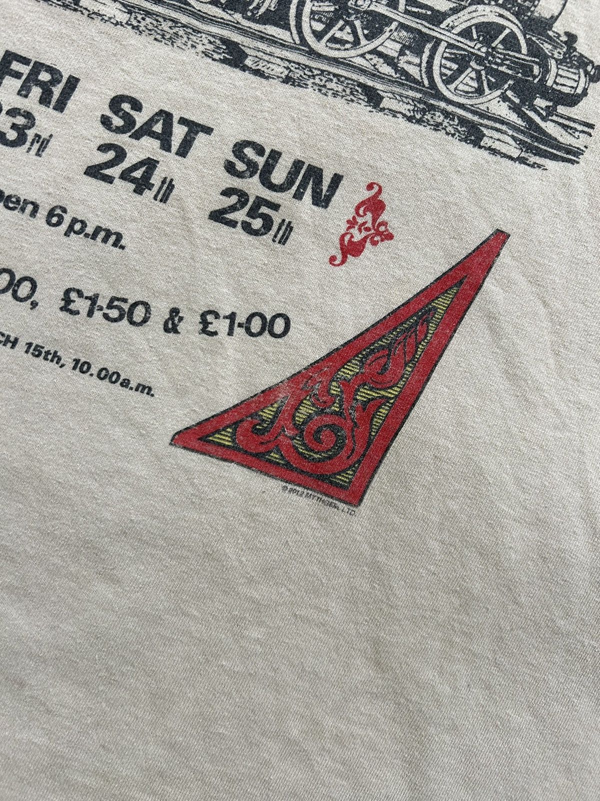Band Tees × Vintage Vintage Led Zeppelin Physical Rocket Graffiti 2012 T-Shirt Size US XXL / EU 58 / 5 - 7 Thumbnail
