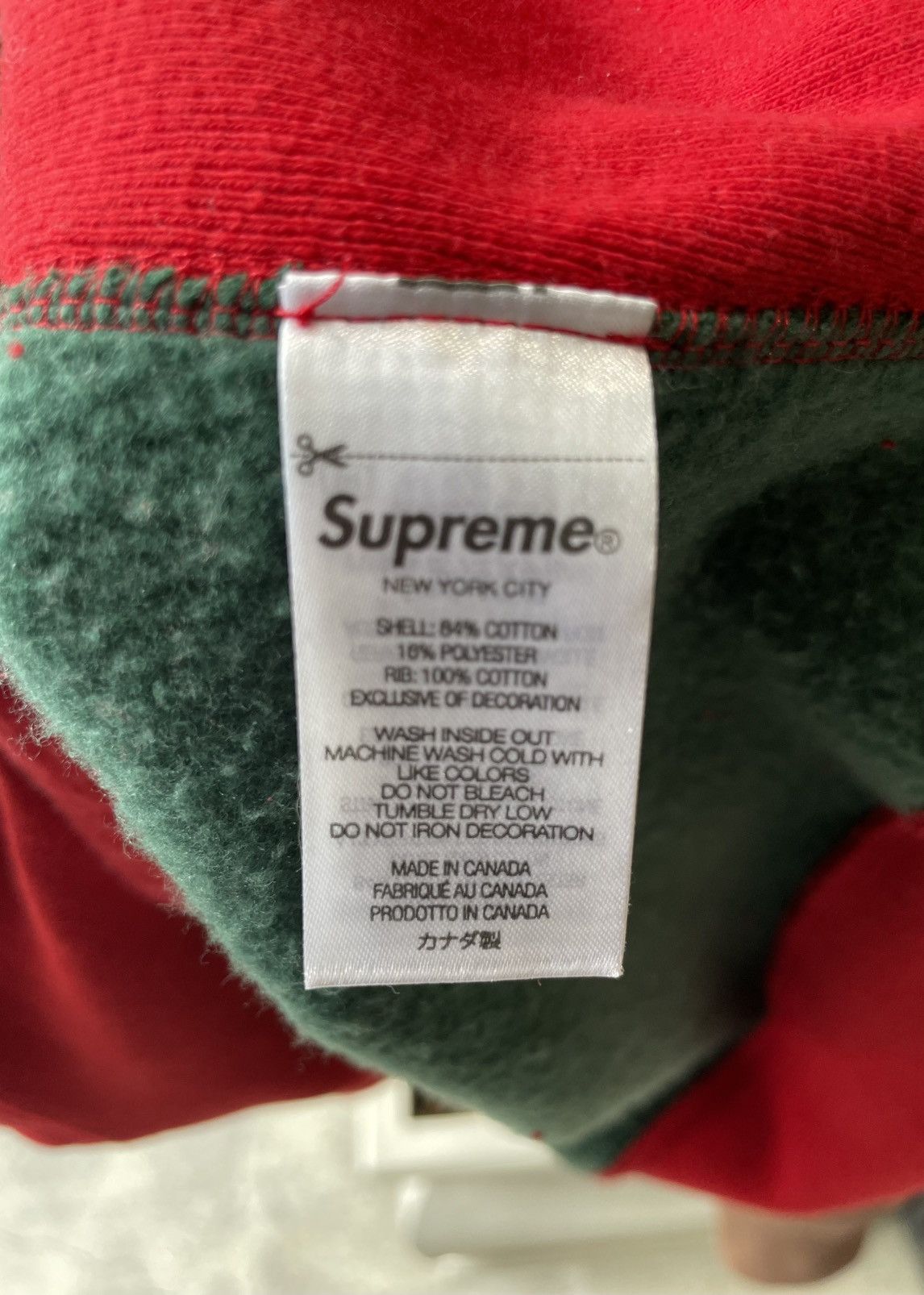 Supreme Supreme Box Logo Hooded Sweatshirt Multicolor (FW24) Size US M / EU 48-50 / 2 - 9 Thumbnail