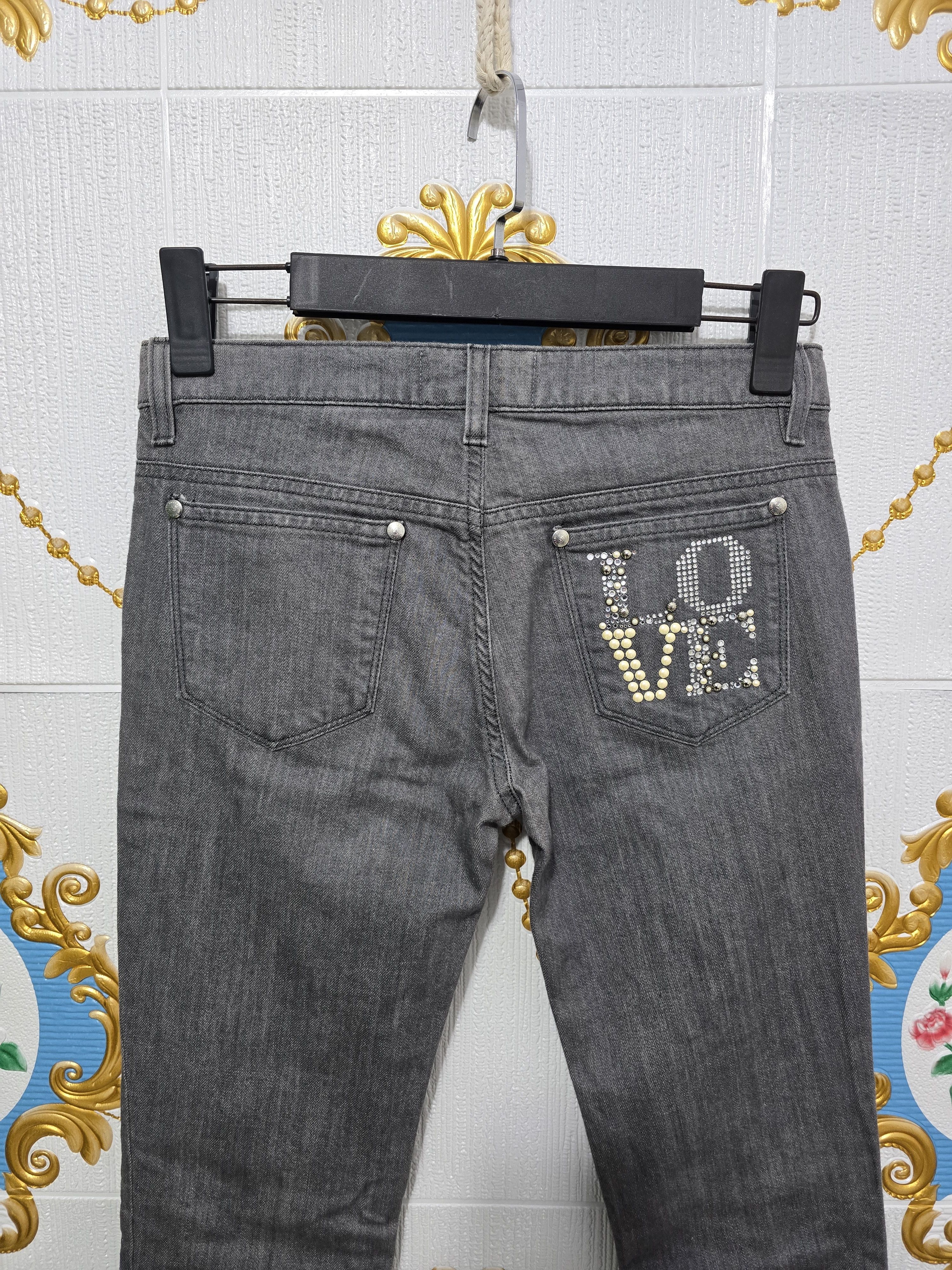 Love Moschino × Moschino MOSCHINO jeans women size small w27 never worn Size 27" / US 4 / IT 40 - 7 Thumbnail