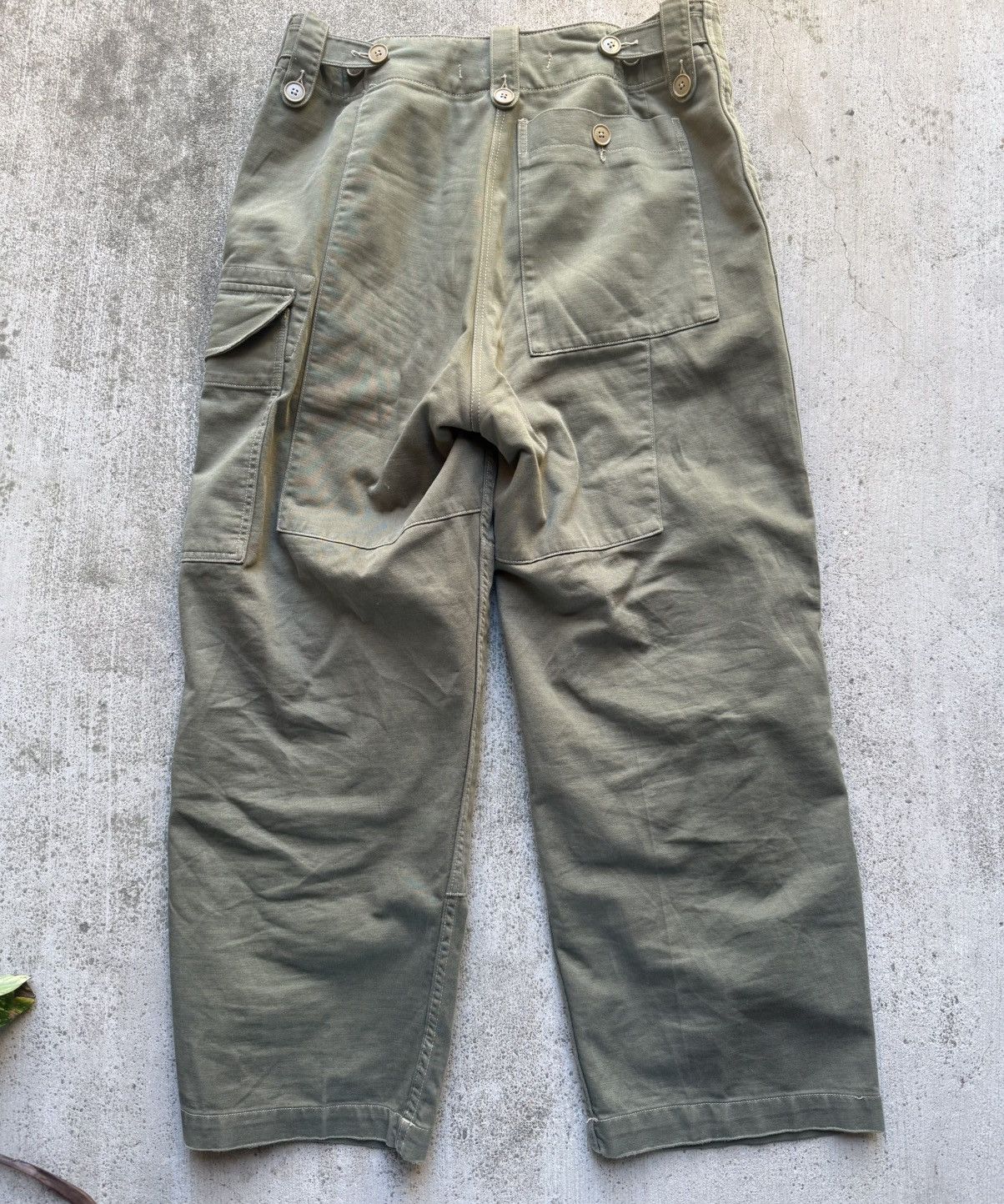 Polo Ralph Lauren 1940 military army hunting skeet cargo relaxed pants Size US 32 / EU 48 - 6 Thumbnail