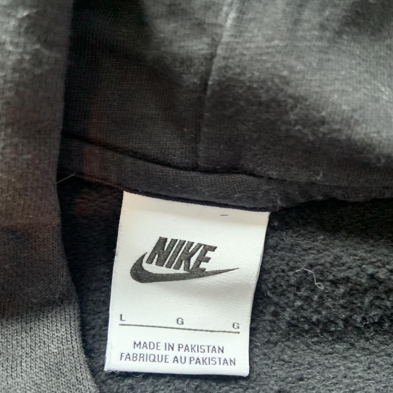 Nike Black Nike Just Do It Stitched Hoodie Size US L / EU 52-54 / 3 - 3 Thumbnail