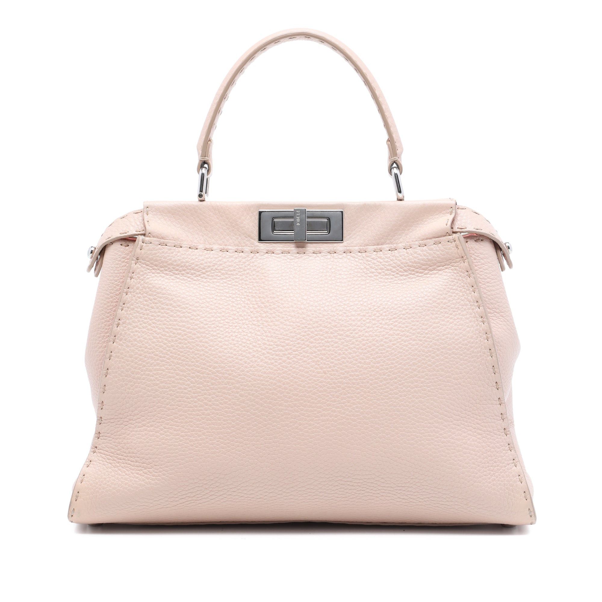 Fendi Leather Selleria Peekaboo Iconic Satchel Size ONE SIZE - 1 Thumbnail