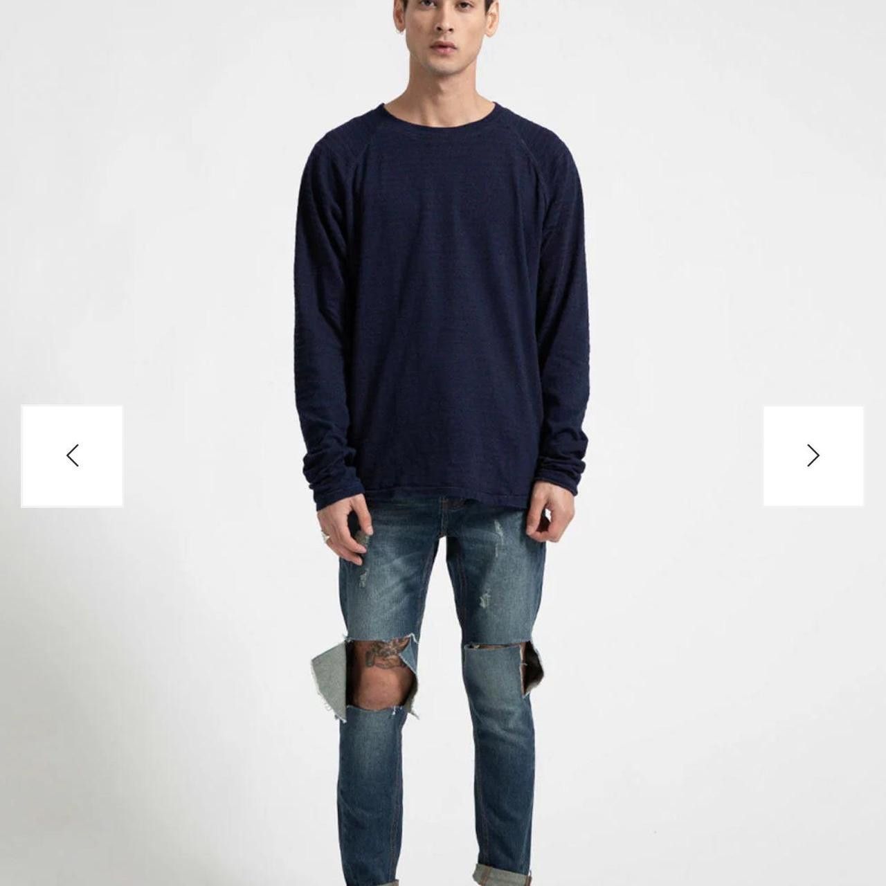 One Teaspoon OneTeaspoon Men's Navy and Blue Jeans Size US 31 - 1 Thumbnail