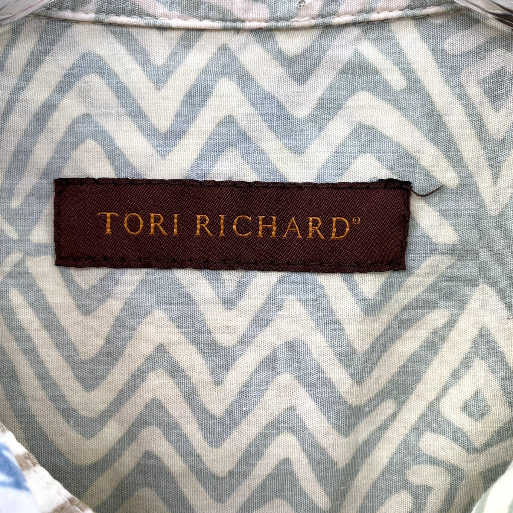 Tori Richard Tori Richard Shirt Mens Large Geometric Print Relaxed Cotton Casual 90s Hawaiian Size US L / EU 52-54 / 3 - 2 Thumbnail