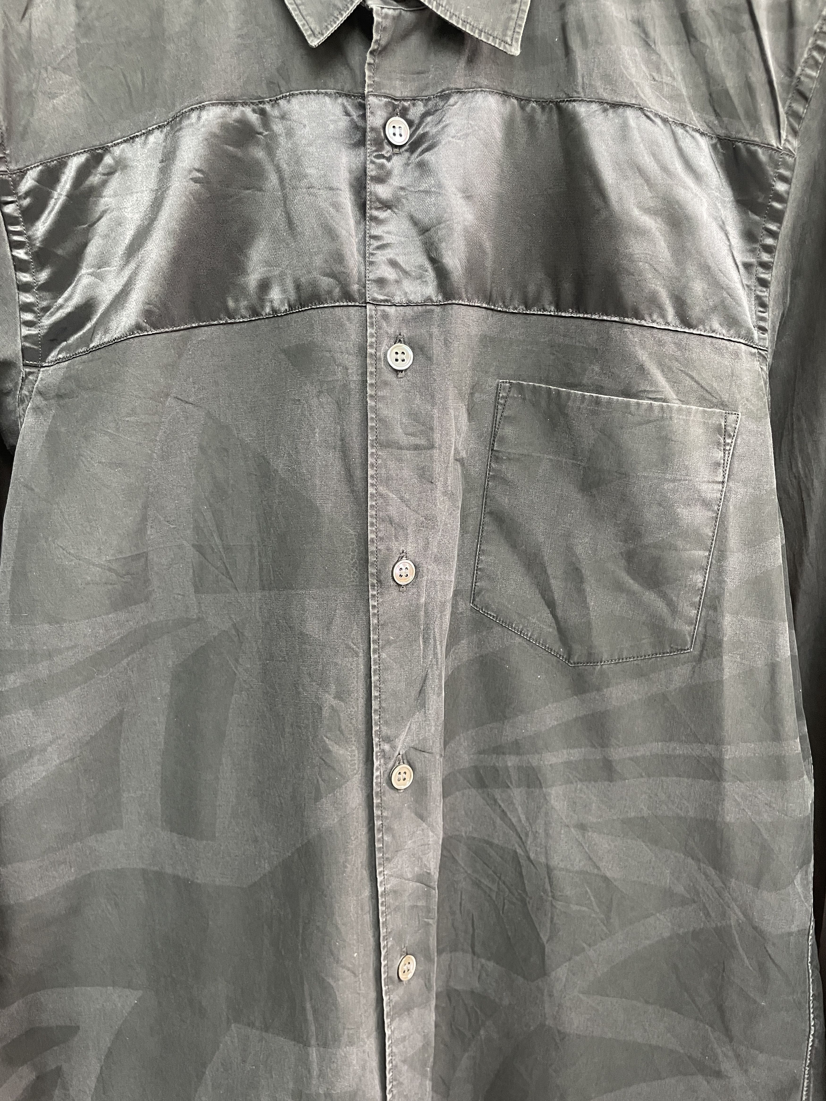 Comme des Garcons COMME des GARCONS SHIRT Two Fabric Shirt Size US S / EU 44-46 / 1 - 3 Thumbnail