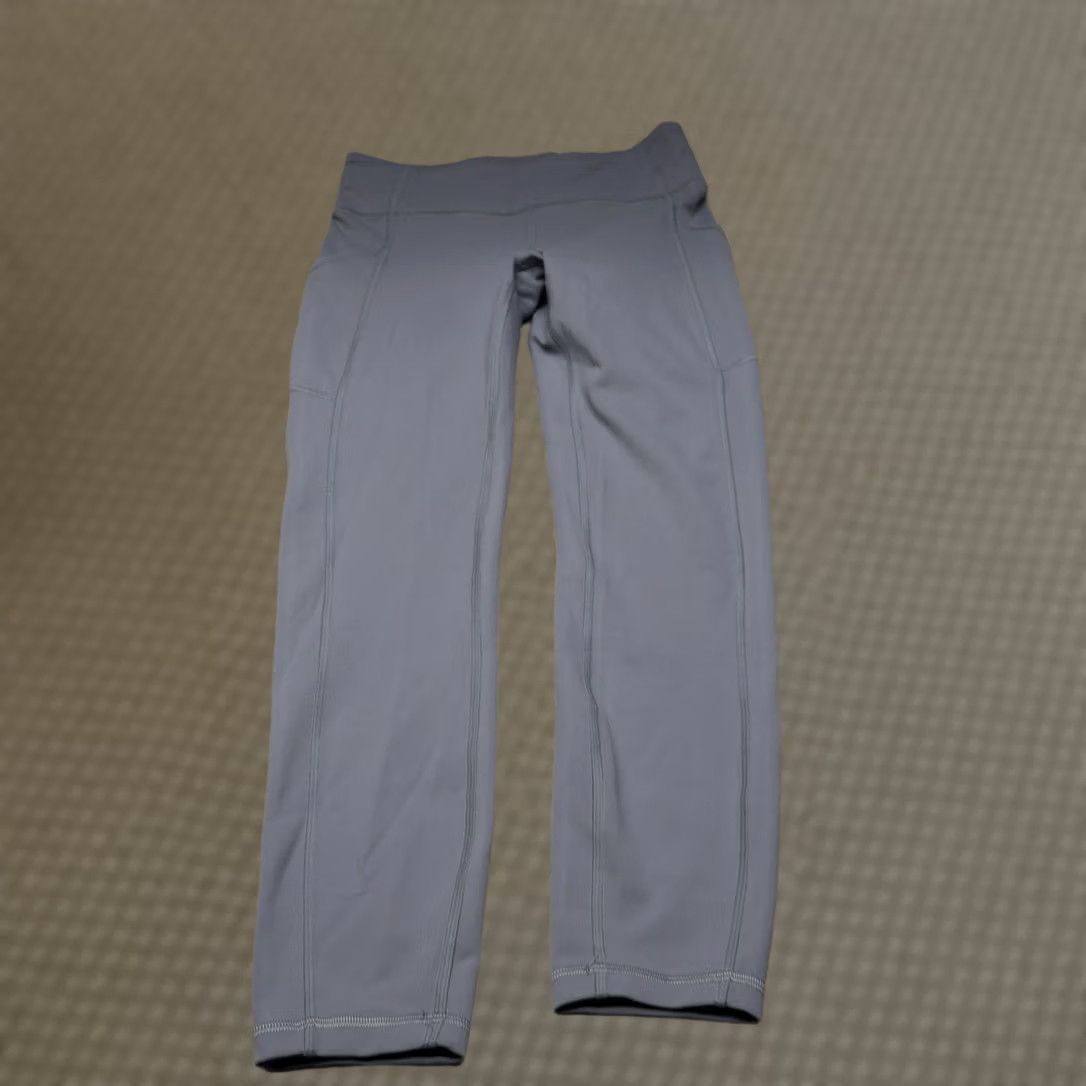 Lululemon Lululemon Leggings Womens 6 Gray Invigorate High Rise Tight Athletic Yoga 25x27 Shirt? Size 28" / US 6 / IT 42 - 1 Thumbnail