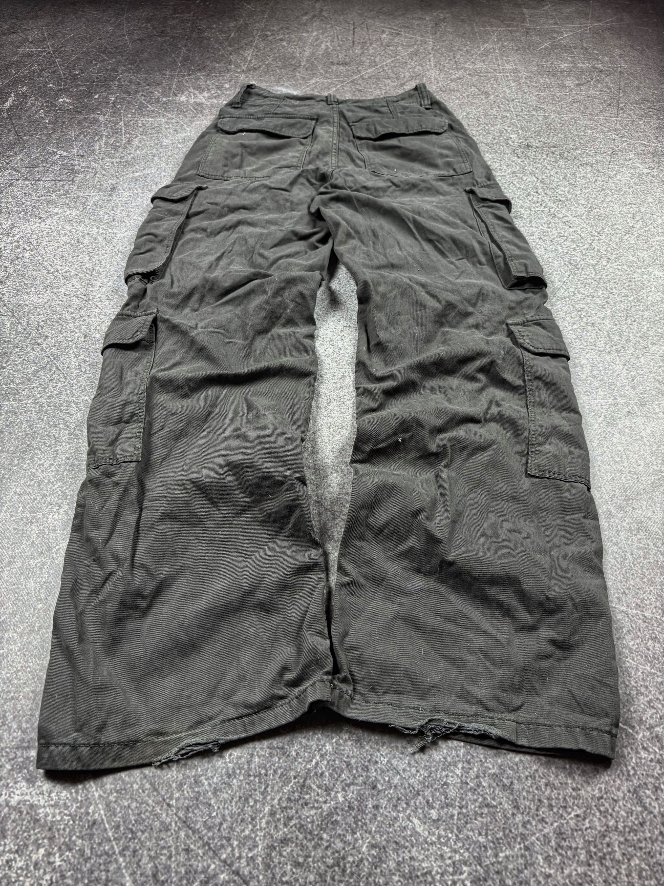 Other VTG BALENCI X RICK OWENS STYLE CARGO JEANS 90S Y2K Size US 30 / EU 46 - 2 Thumbnail