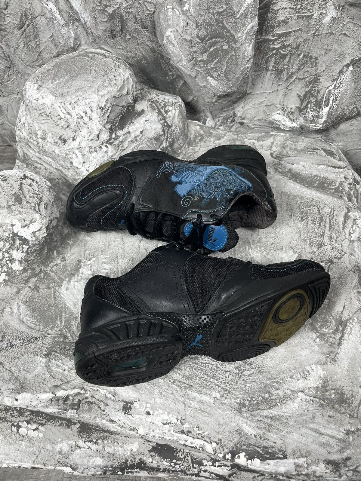 Puma × Vintage Puma Rare Vintage 00s Y2K Sneakers Big Logo Paris Style Size US 6 / IT 36 - 4 Thumbnail