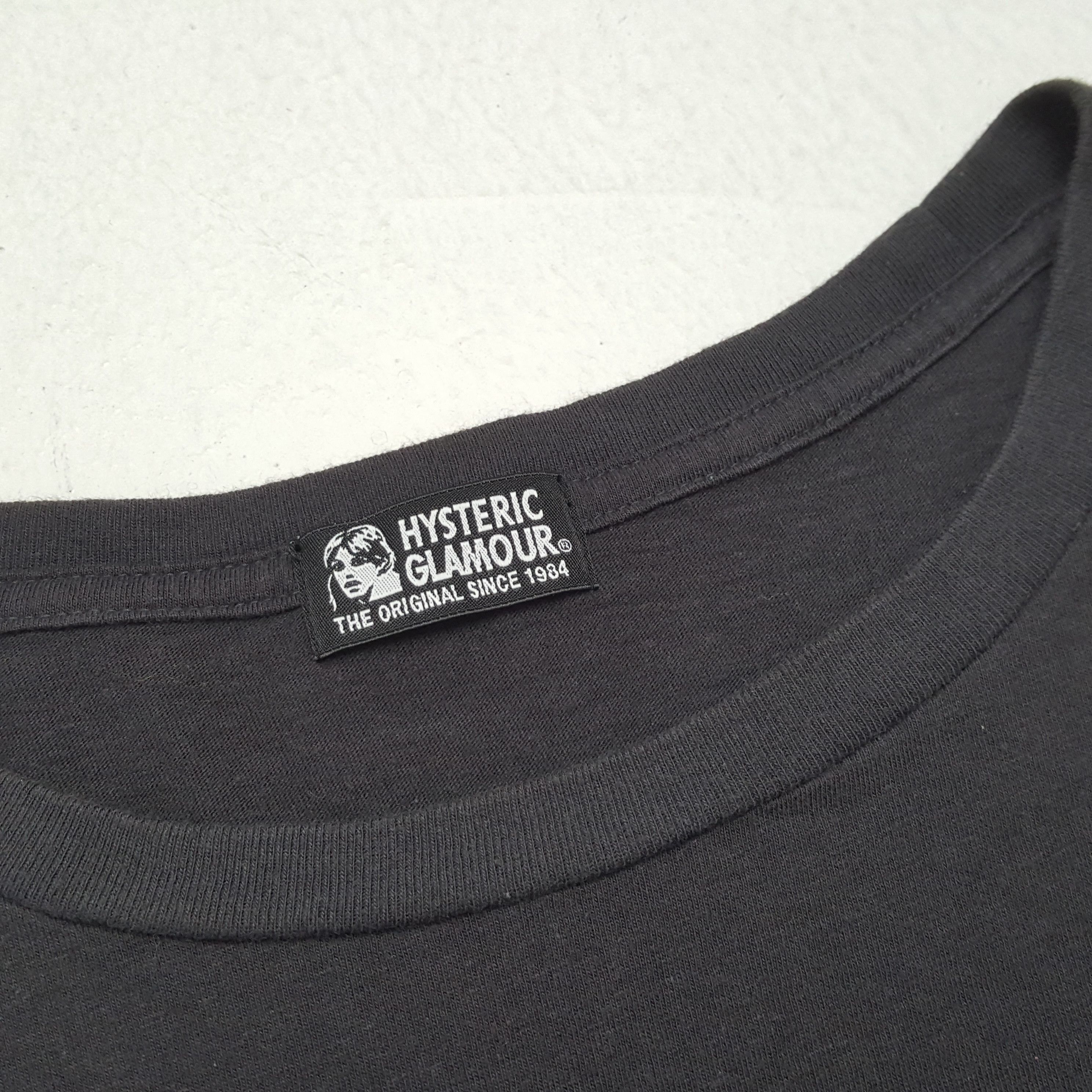 Hysteric Glamour × Japanese Brand × Vintage Hysteric Glamour Japanese Brand Streetwear Style Tshirt Size US M / EU 48-50 / 2 - 4 Thumbnail