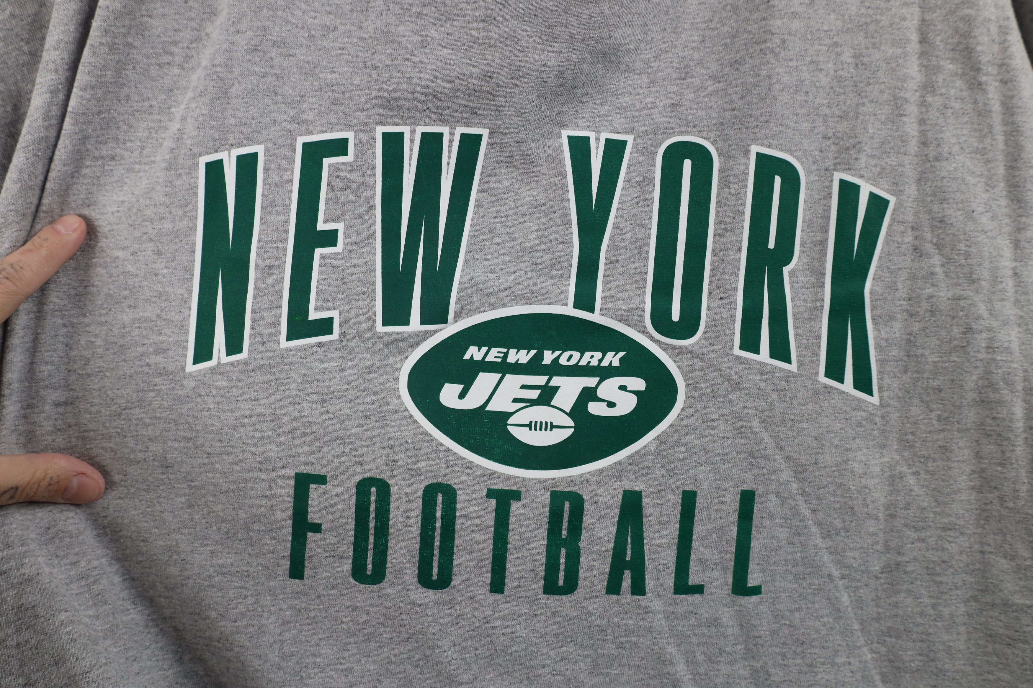 Vintage Vintage New York Jets Football Short Sleeve T-Shirt Gray Size US XXL / EU 58 / 5 - 4 Thumbnail