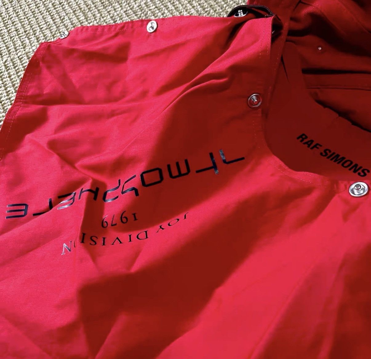 Raf Simons Raf Simons 18SS Joy Division Archive Patch Baseball Cap J29 Size ONE SIZE - 6 Thumbnail