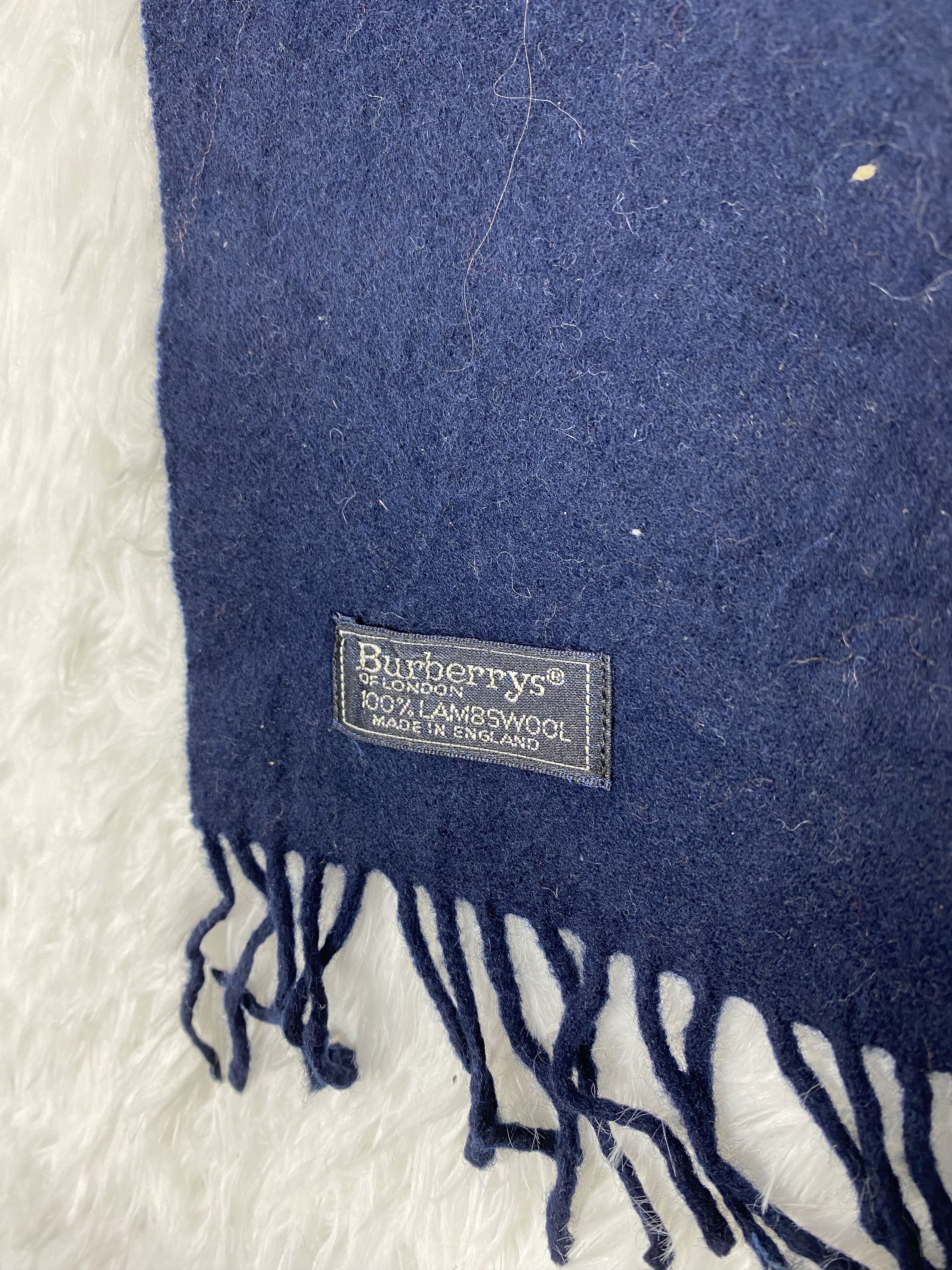 Burberry Vintage Burberry Scarf / Muffler Neckwear PM0054 Size ONE SIZE - 2 Thumbnail