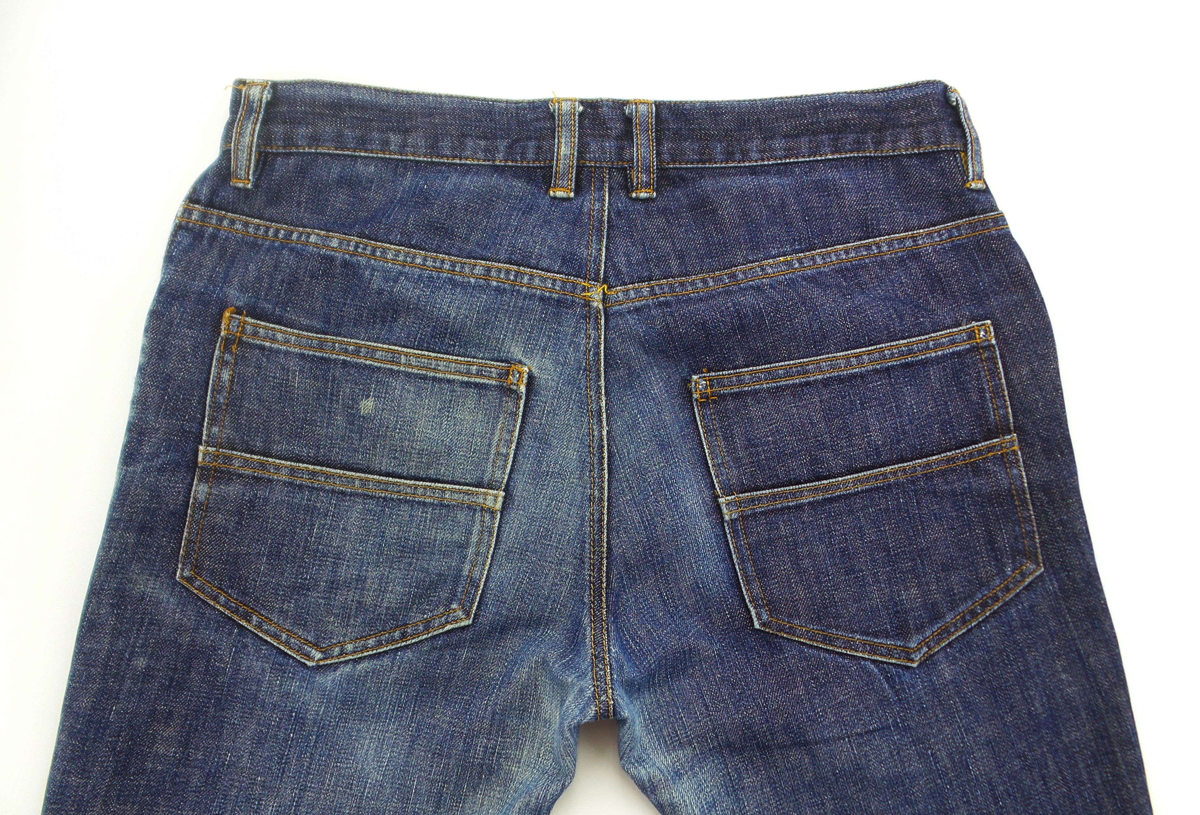 Katharine Hamnett London Katharine Hamnett Stonewashed Jeans W16.5xL41.5 Size US 33 - 8 Thumbnail