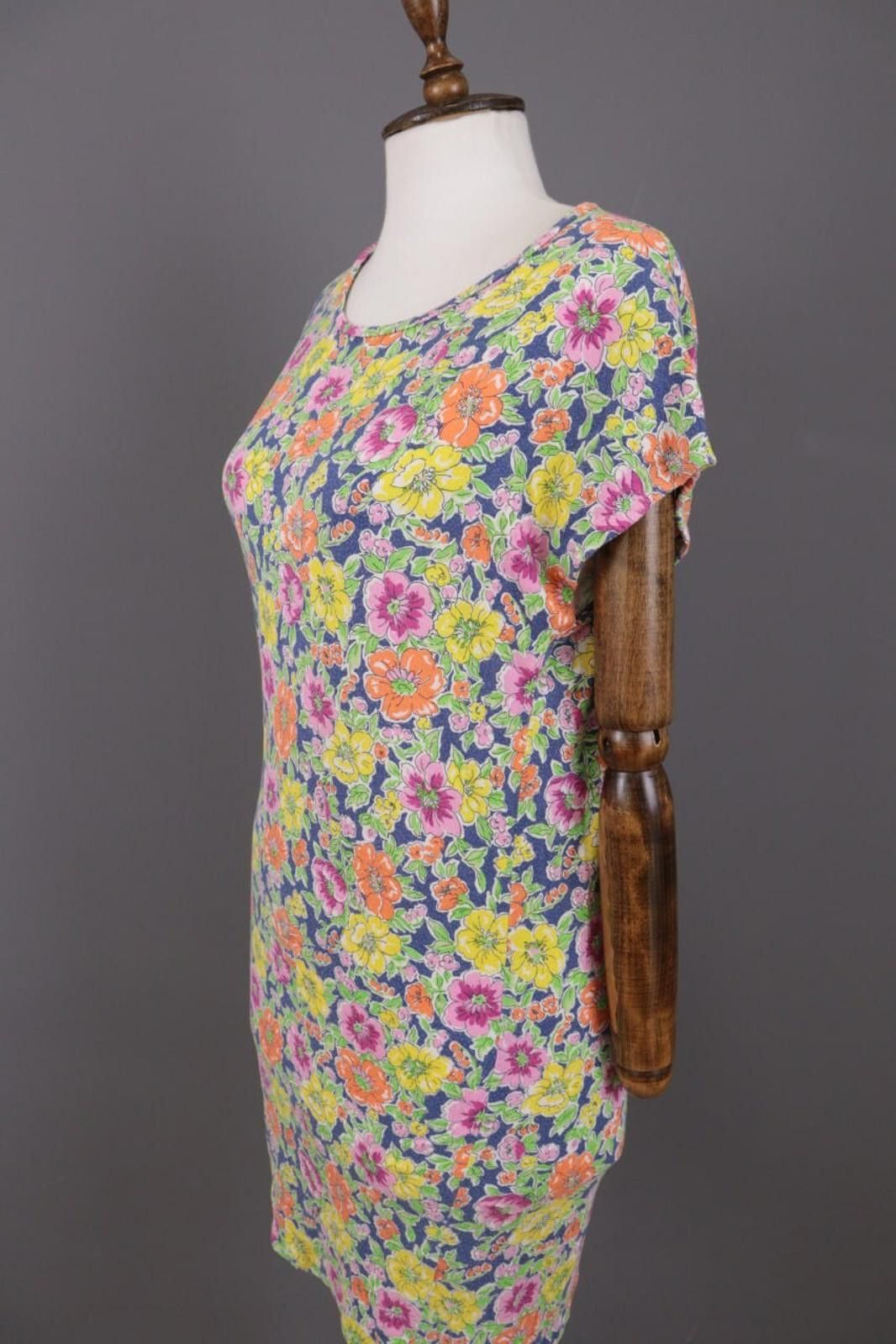 Polo Ralph Lauren Ralph Lauren Blue Floral Short Dress Summer Size M Size M / US 6-8 / IT 42-44 - 6 Thumbnail