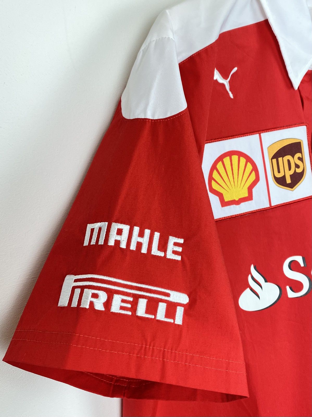 Ferrari × Puma Puma Ferrari Team Racing Shirt Short Sleeve Size XL Red Top Size US XL / EU 56 / 4 - 3 Thumbnail