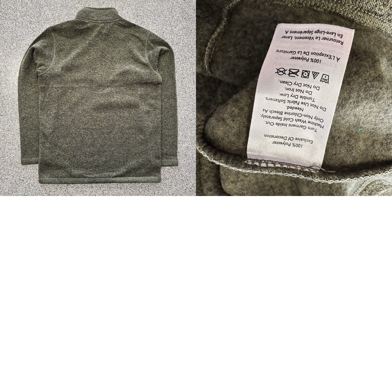 Eddie Bauer Eddie Bauer Radiator Fleece 1/4 Zip Pullover Mens M Green Long Sleeve Mock Neck Sweater 1/4 Zip Outdoor Hoodie Size US M / EU 48-50 / 2 - 8 Thumbnail