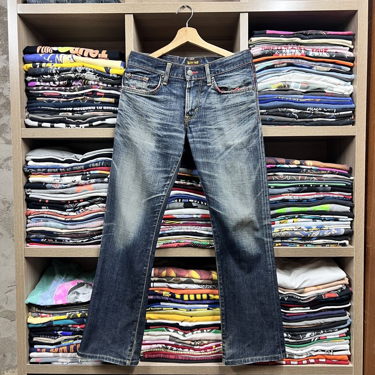 Edwin VTG EDWIN BLUE TRIP TOKYO JEAN Size US 29 - 1 Thumbnail