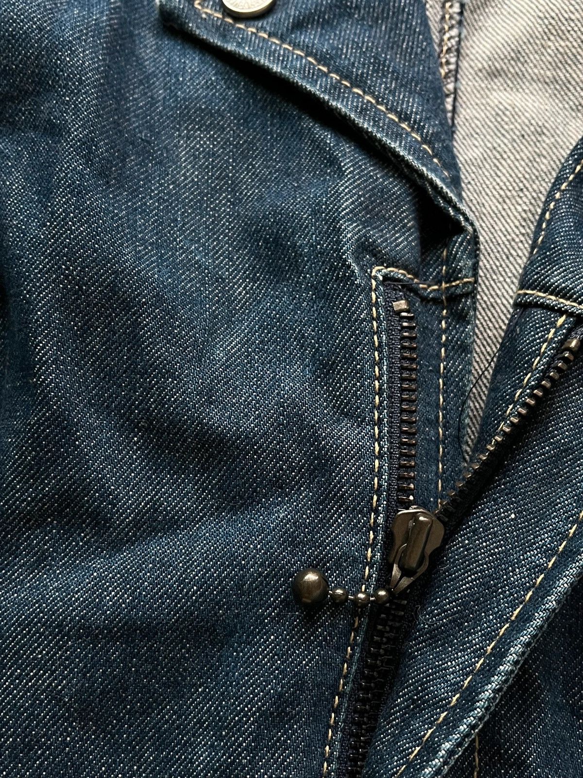 Levi's Levi's Engineered Jeans Sz M 2002 Y2K Denim Coat Jacket Size M / US 6-8 / IT 42-44 - 14 Thumbnail